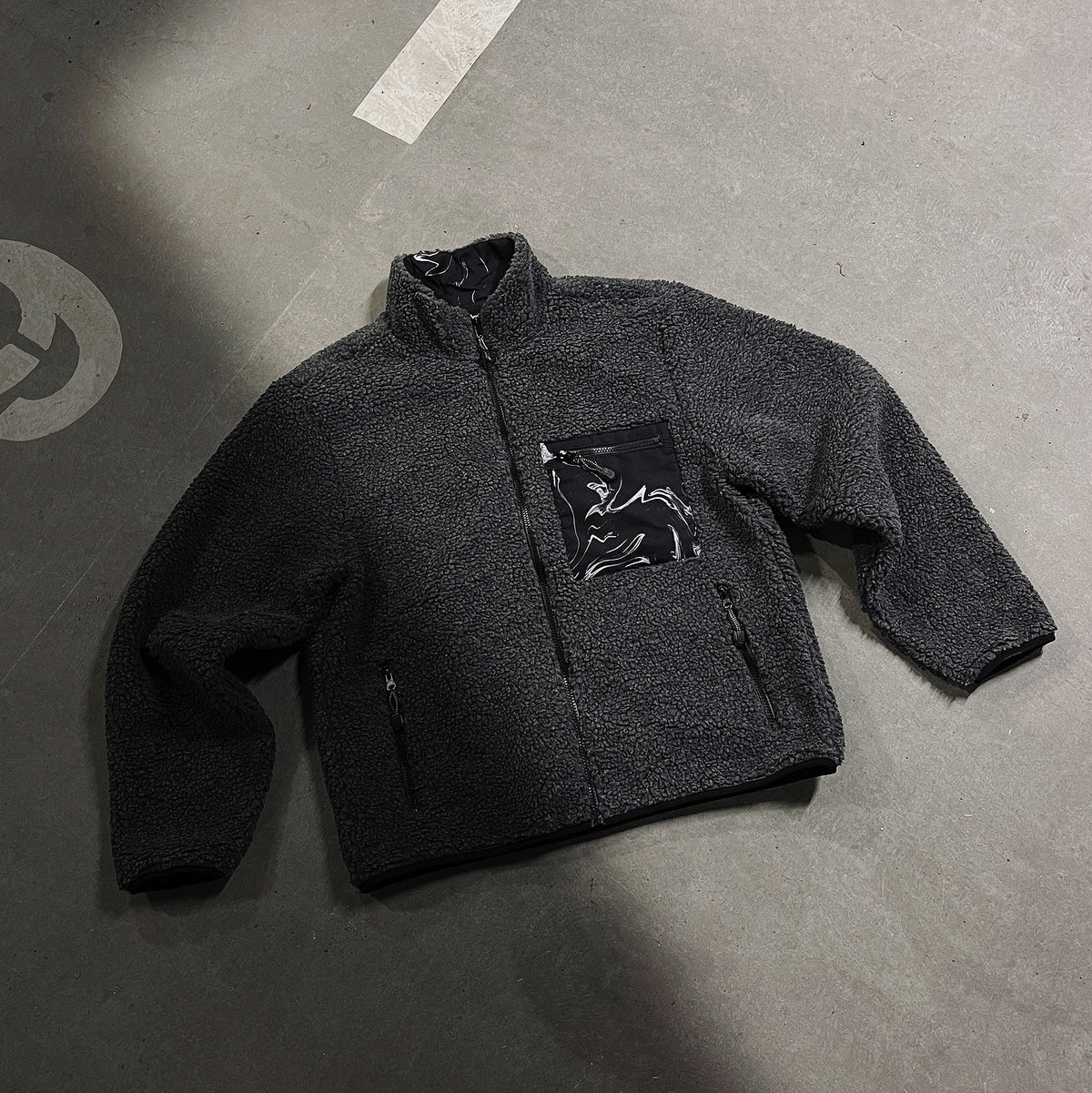 THE MARBLE FLEECE &amp; SOCKS