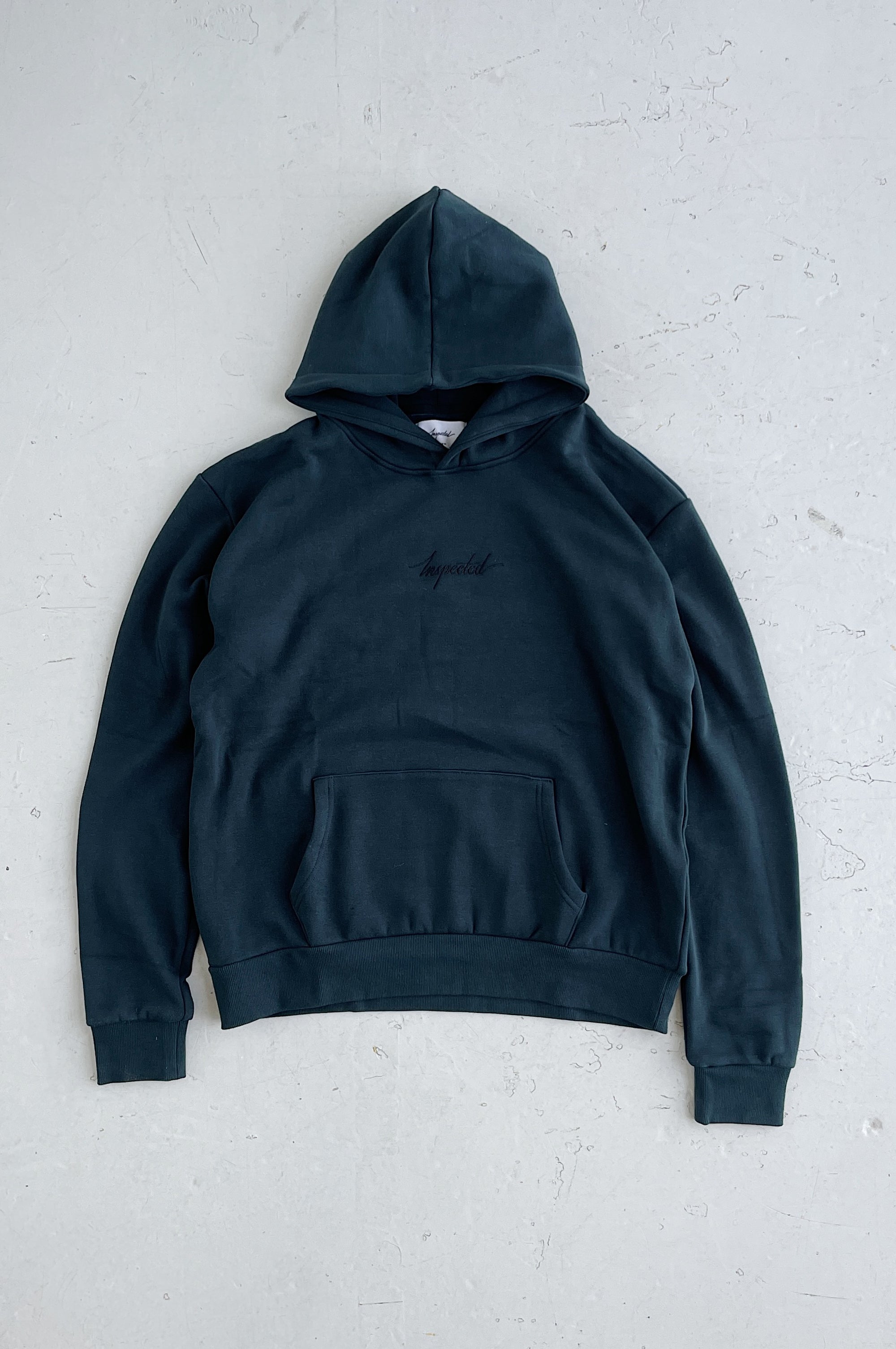 SAMPLE HOODIE — REMASTERED PETROL (L)