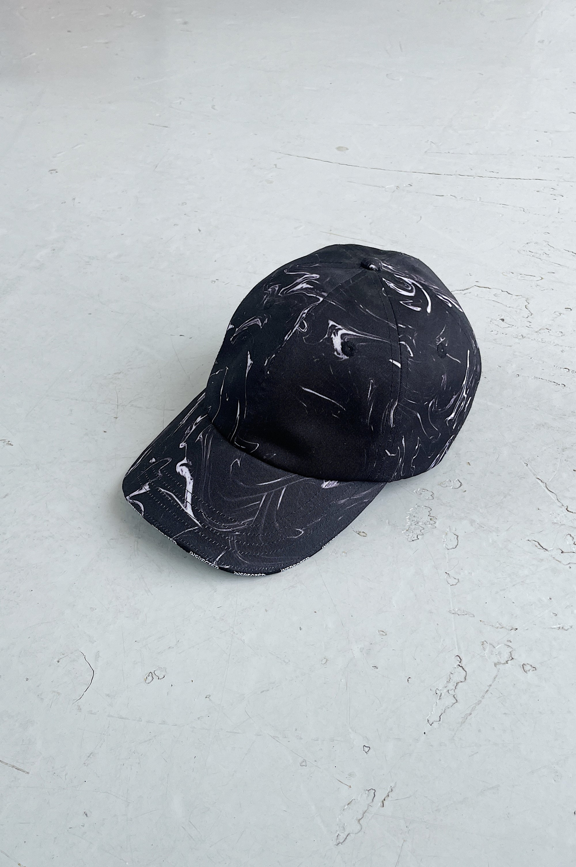SAMPLE HAT — MARBLE BLACK DAD CAP