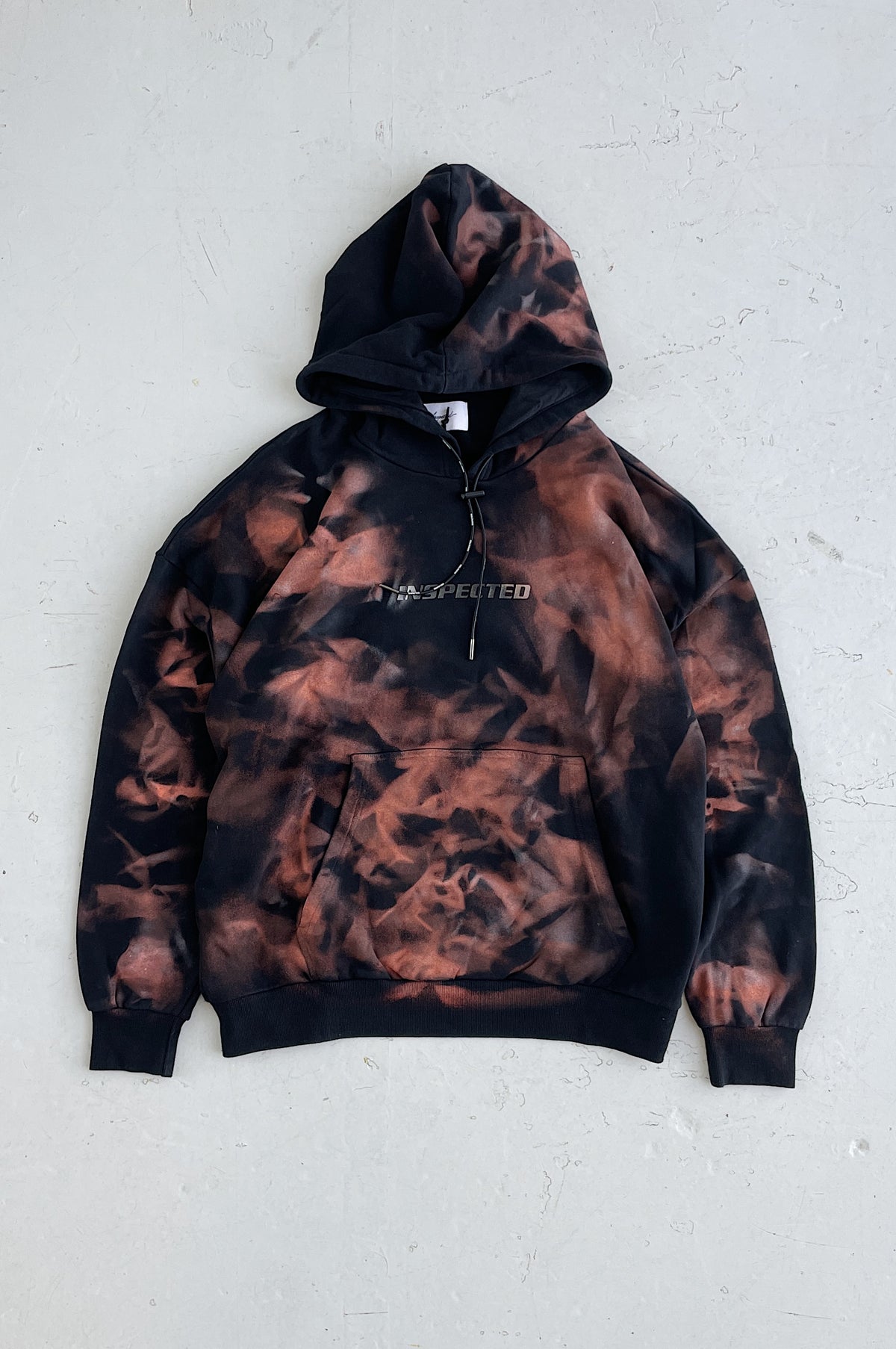SAMPLE HOODIE — RUST (L)