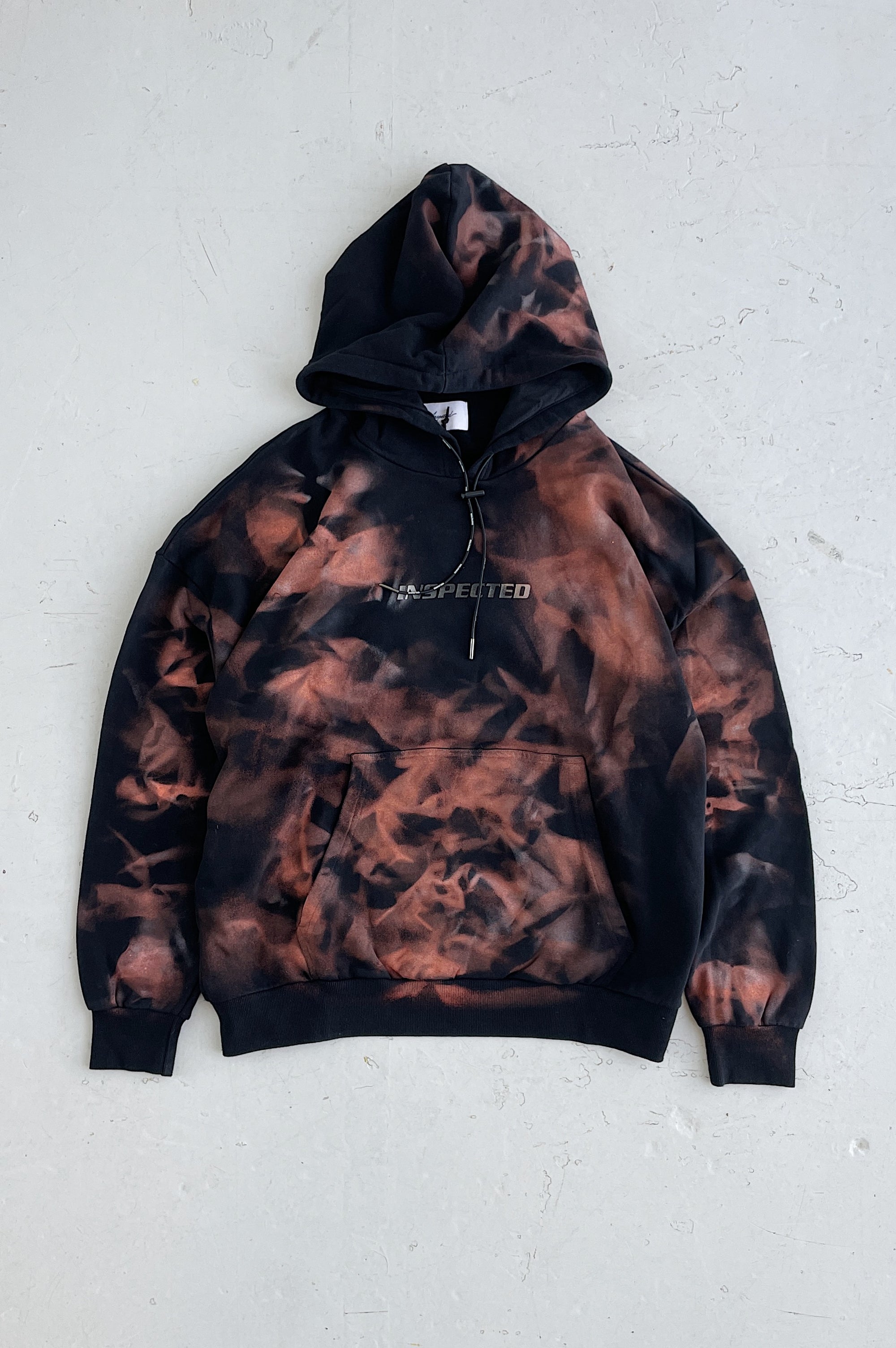 SAMPLE HOODIE — RUST (L)