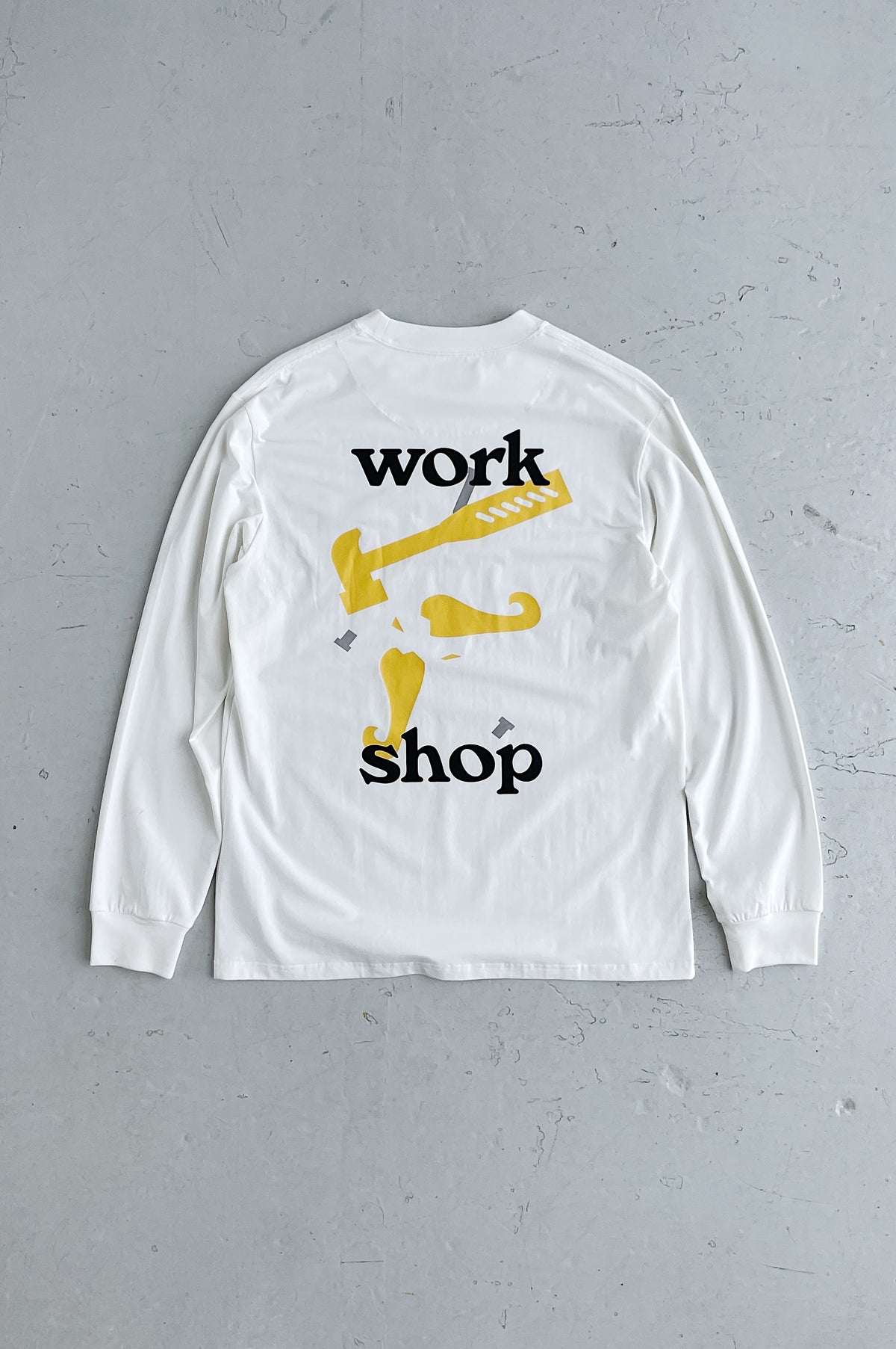 SAMPLE T-SHIRT — WORKSHOP WHITE (L)