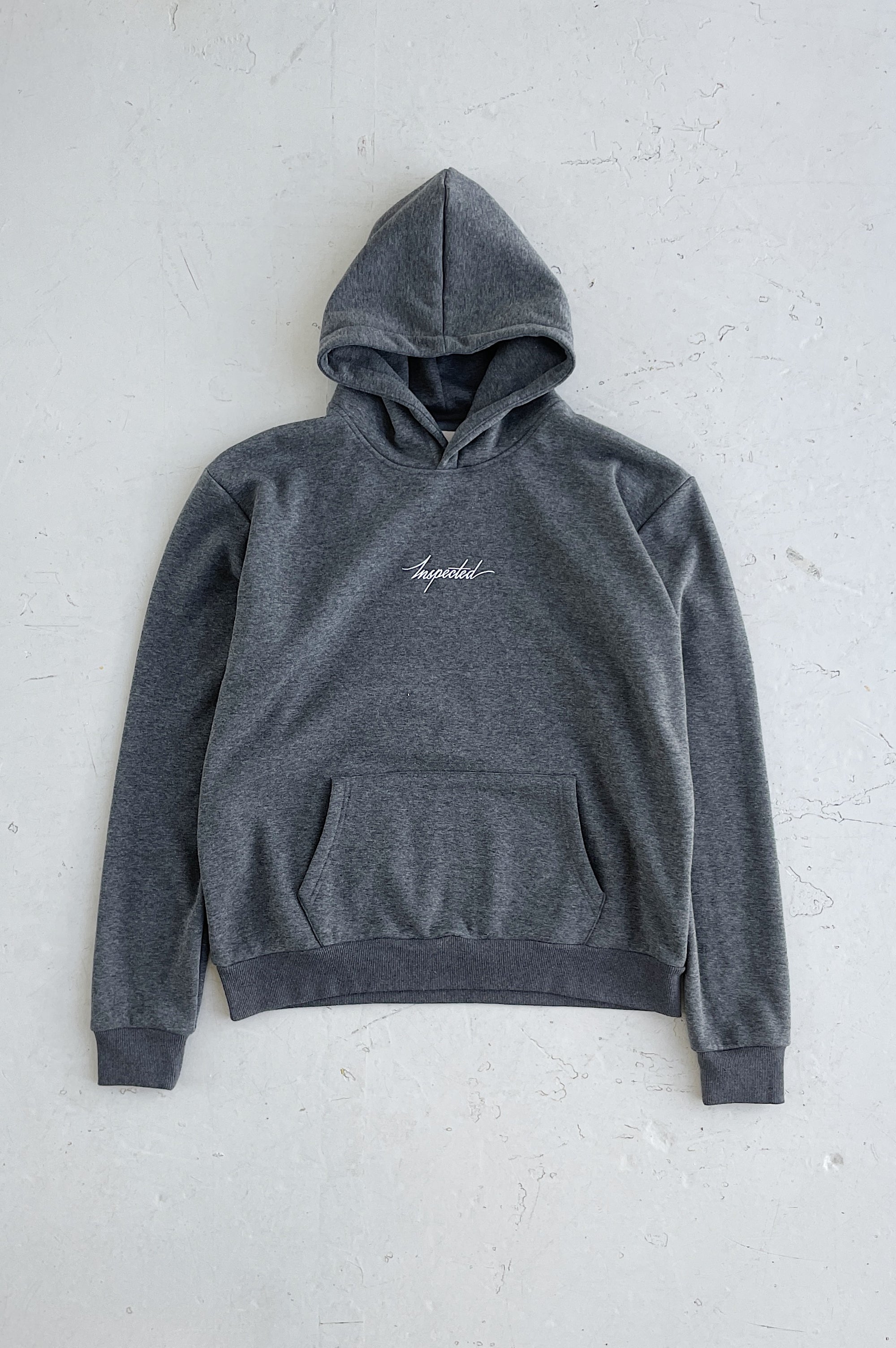 SAMPLE HOODIE — REMASTERED CHARCOAL (L)