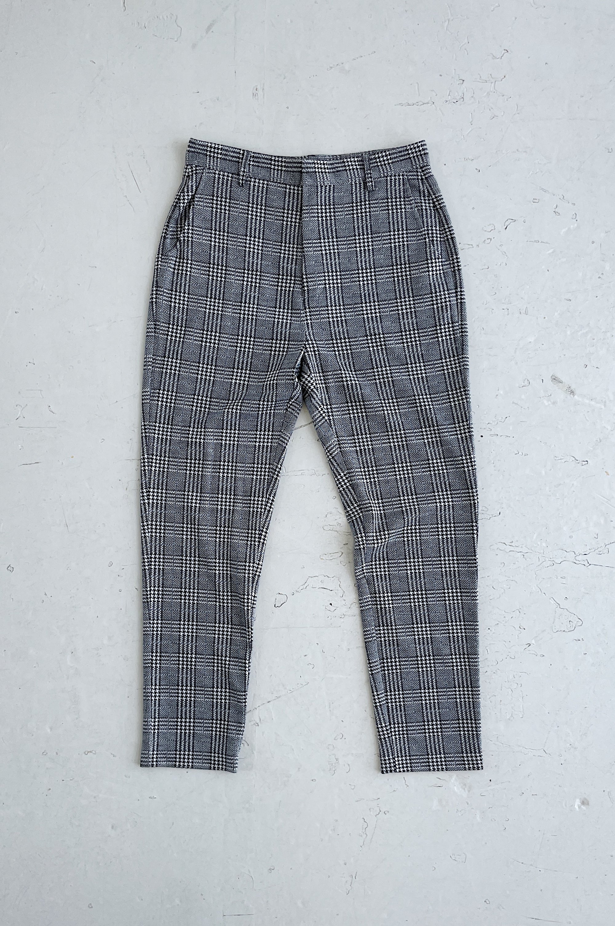 SAMPLE PANTS — SMART CHECKED (S 28")