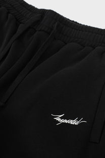 Remastered Sweatpants — Black (Relaxed Fit)