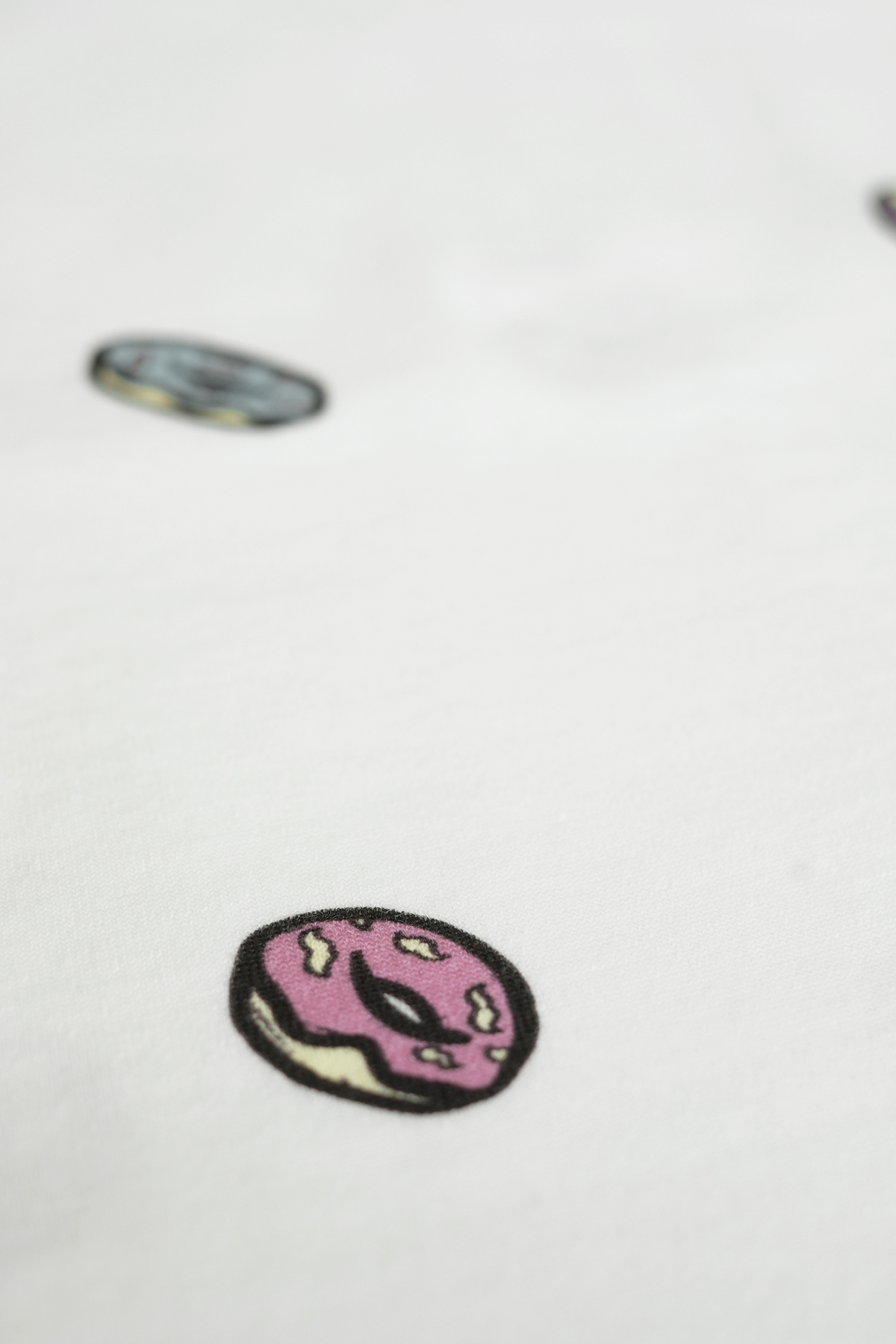 Donuts Tee — White