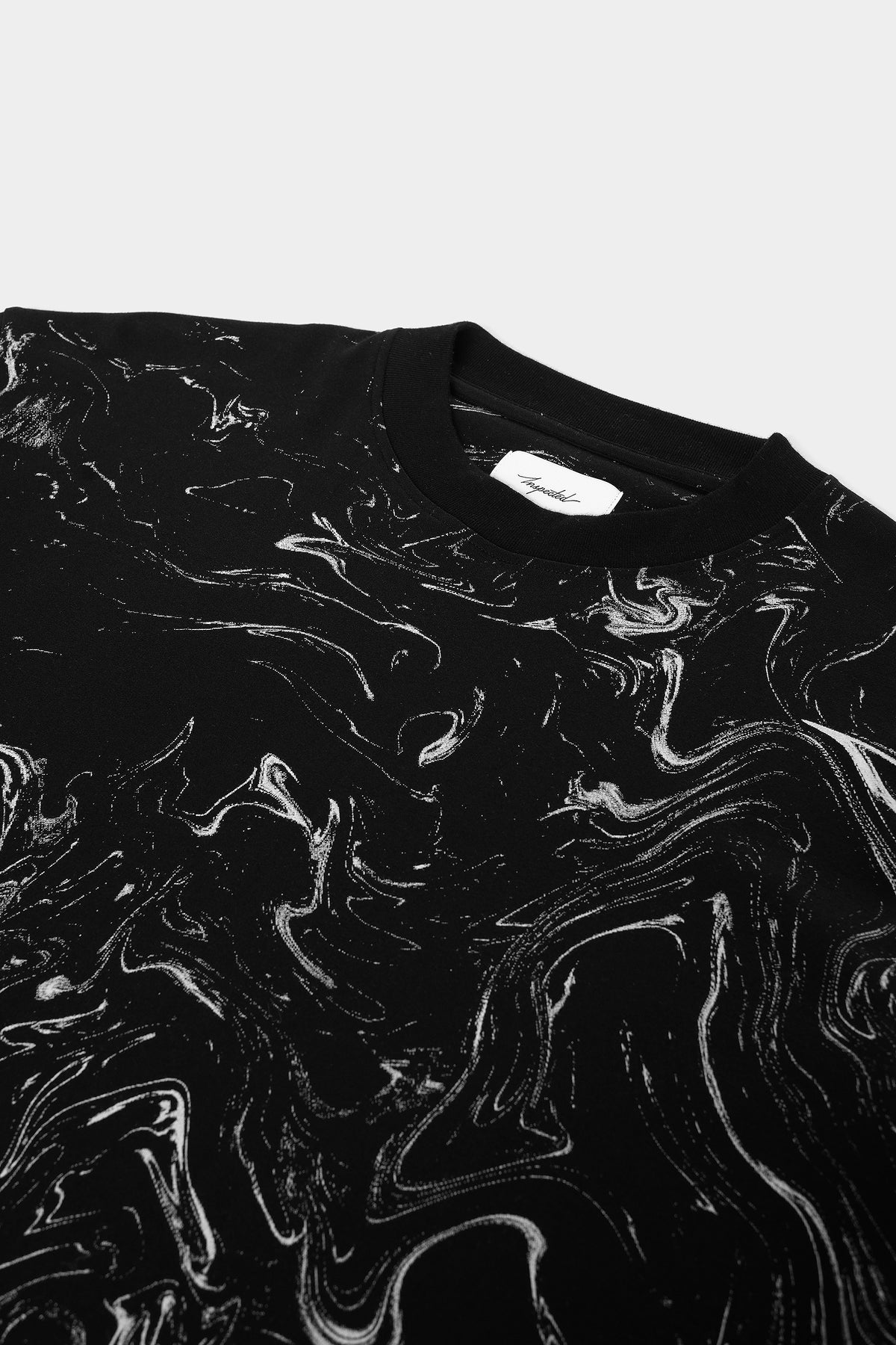 Marble Tee — Black - Inspected