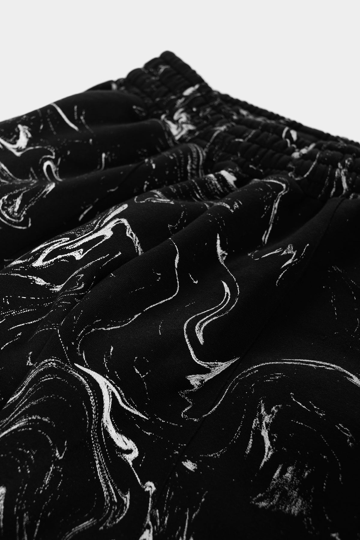 Marble Sweatpants — Black