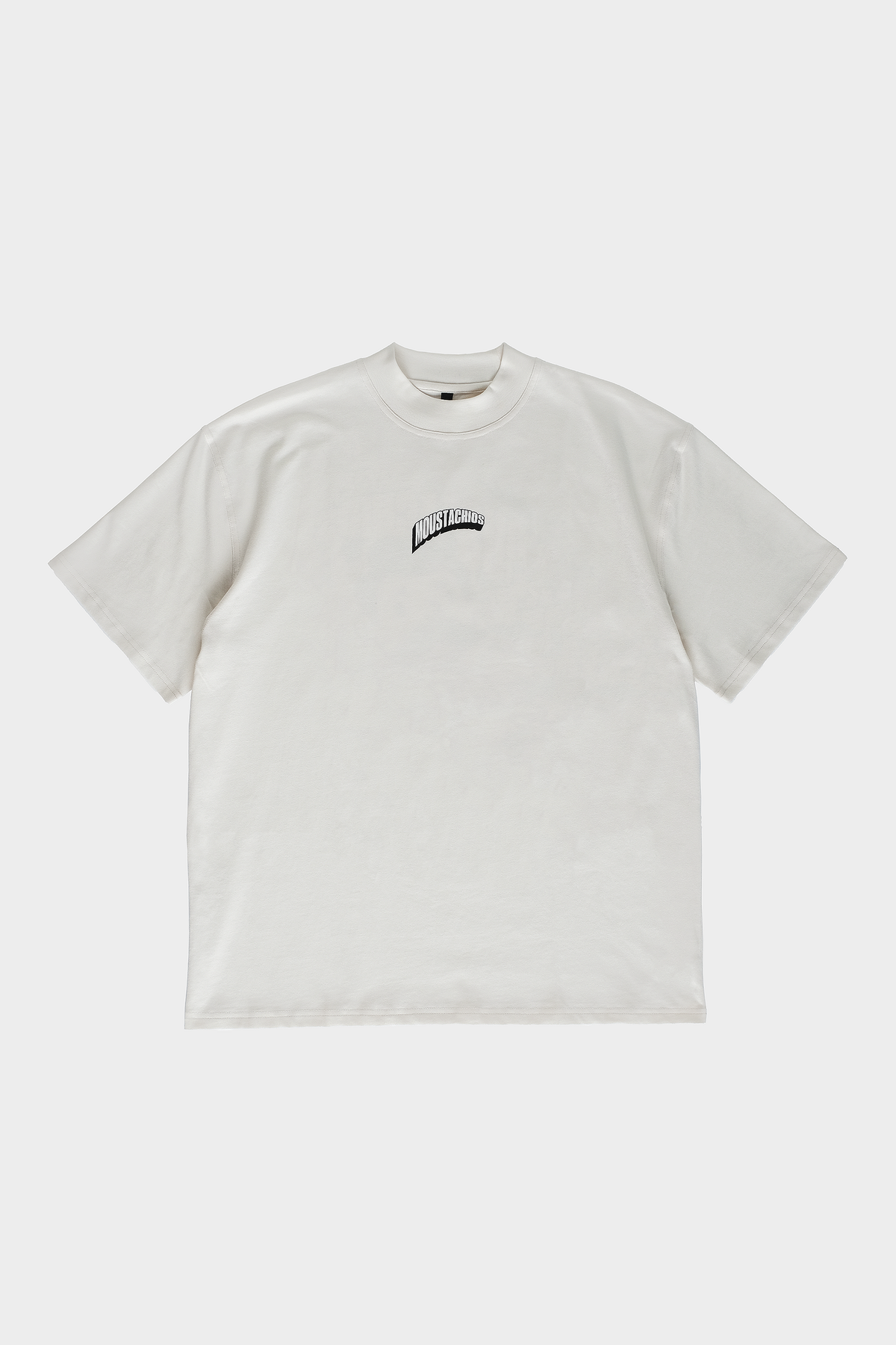 Moustachios Tee — Off-White