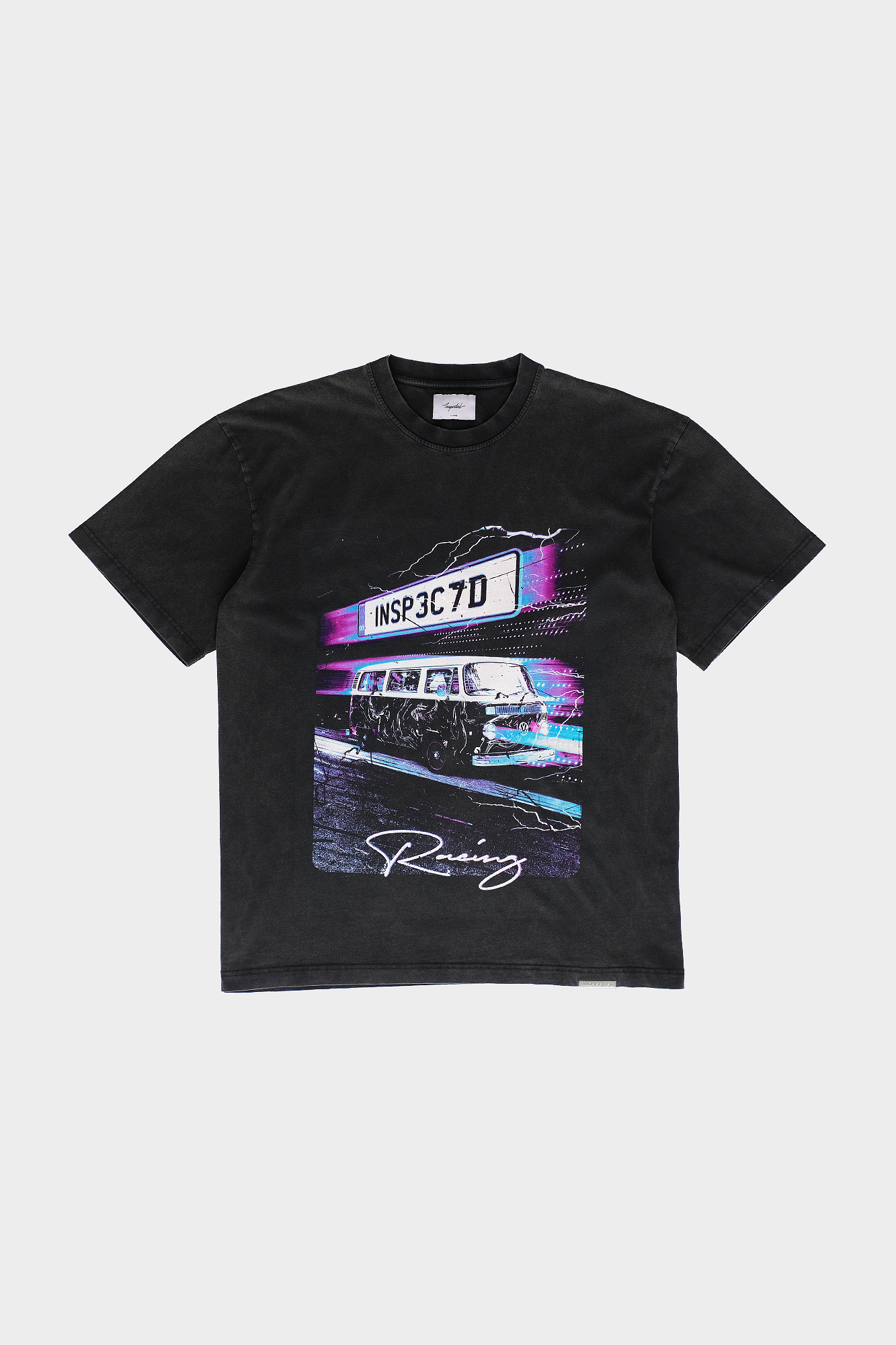 Racing Tee — Vintage Black