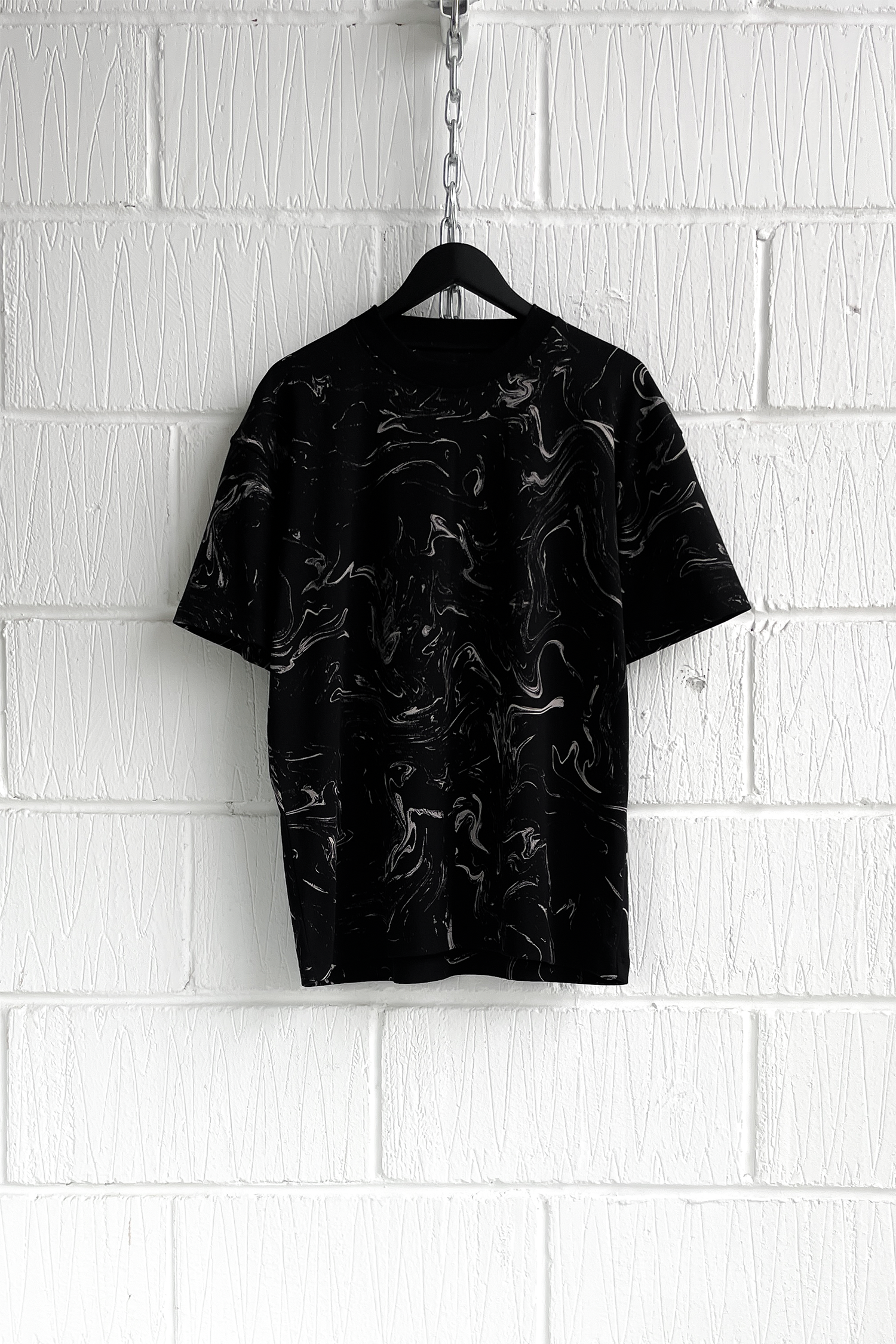 SAMPLE T-SHIRT — MARBLE RE-ENGINEERED (M)