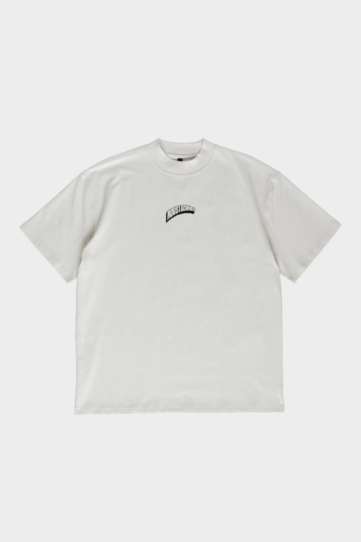 Moustachios Tee — Off-White