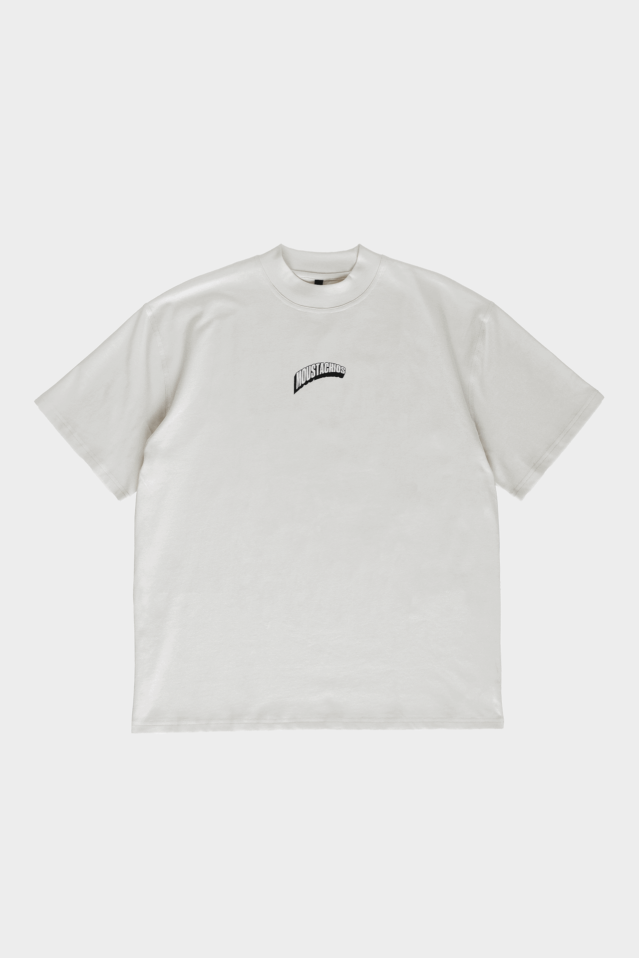 Moustachios Tee — Off-White