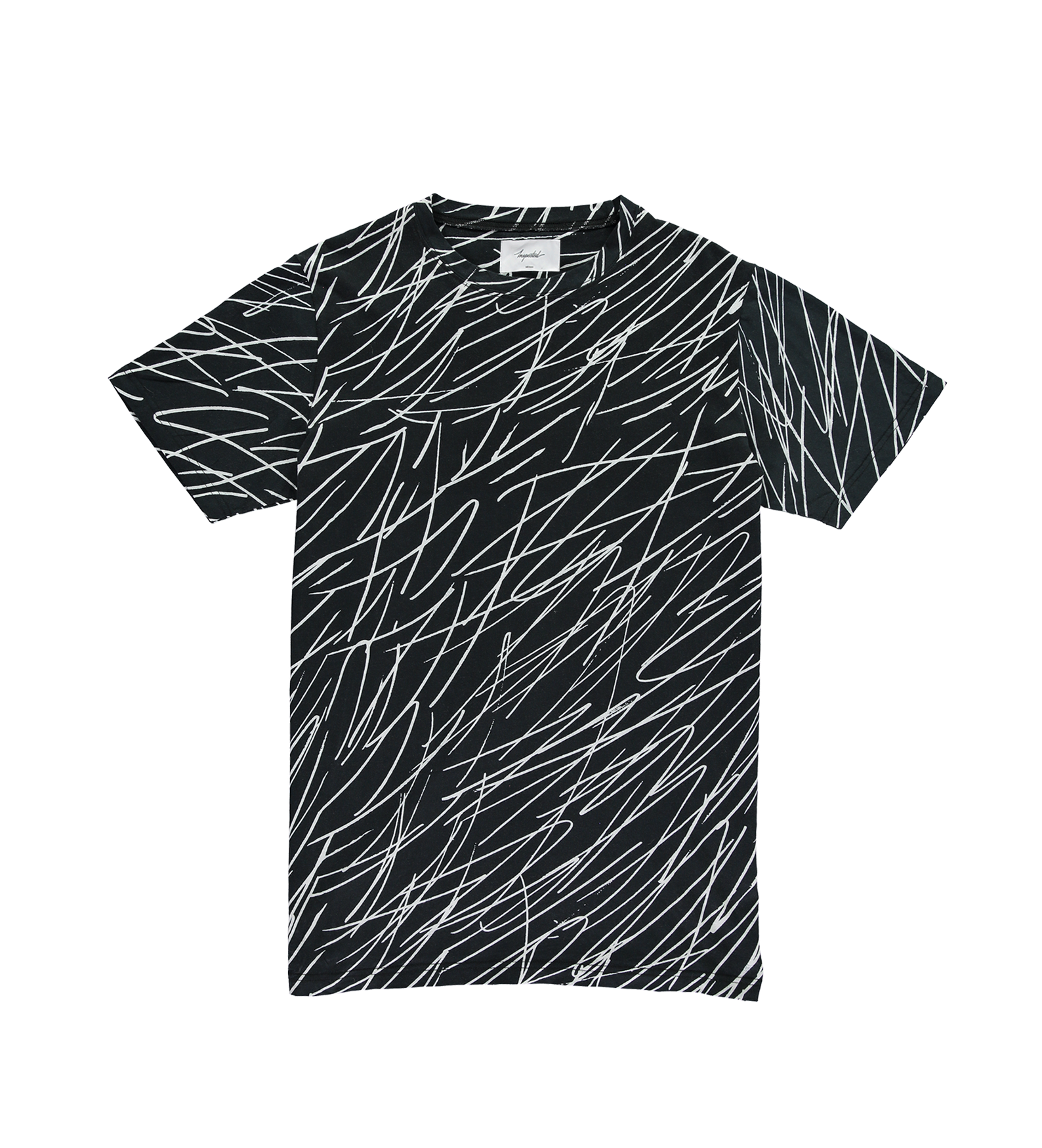 Scribble T-Shirt — Black