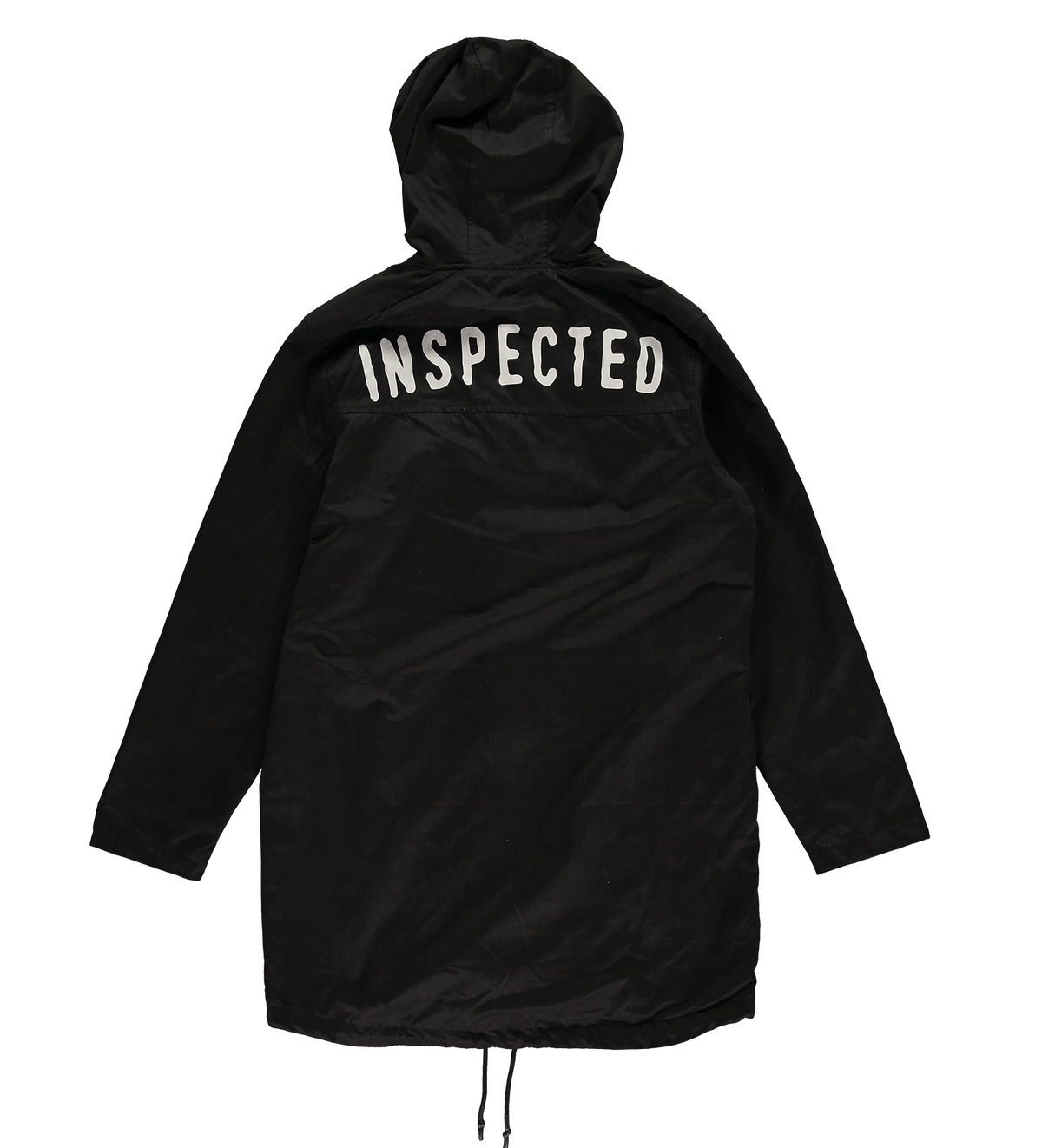 Marble Raincoat — Black