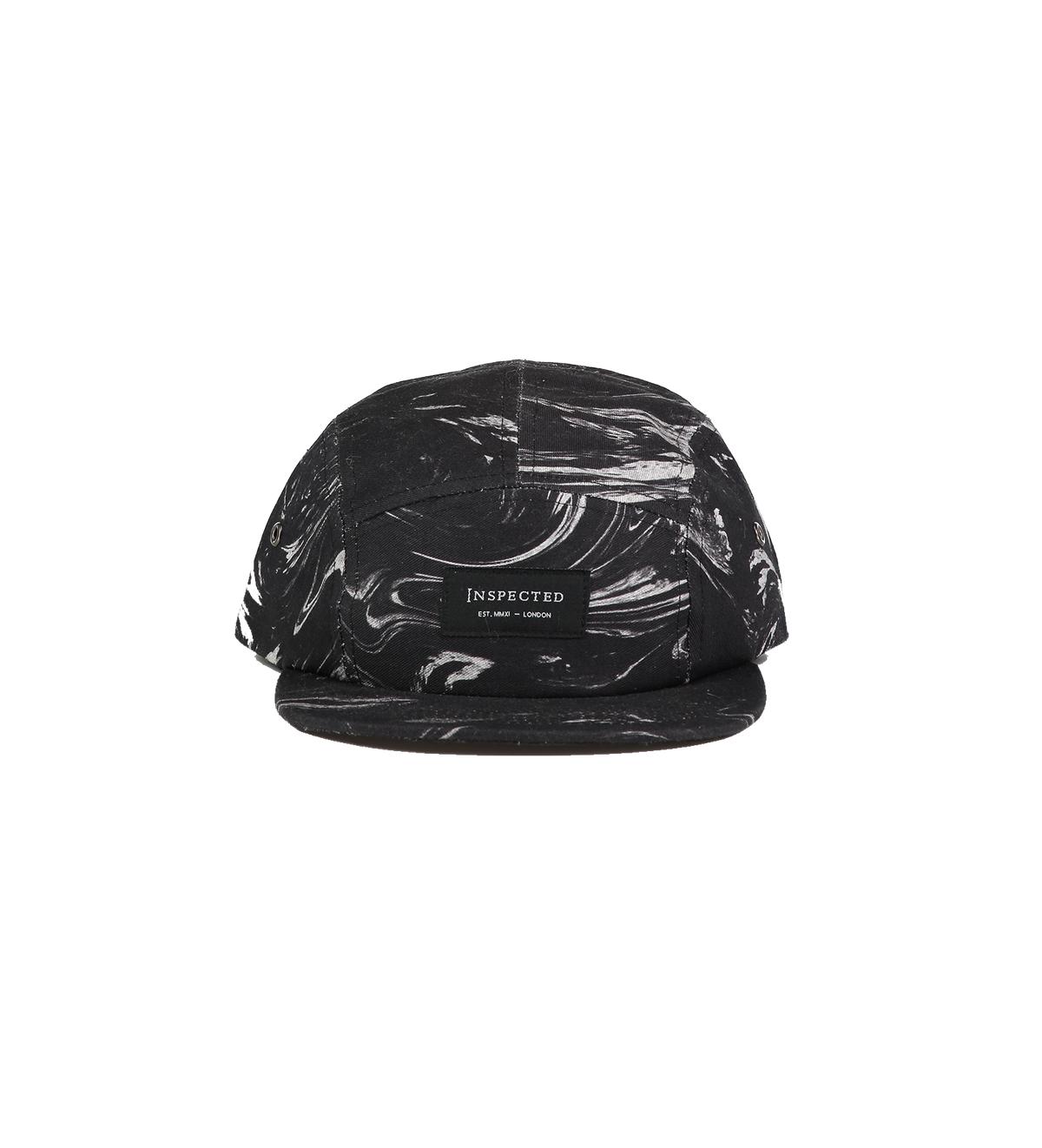 Marble 5 Panel — Black