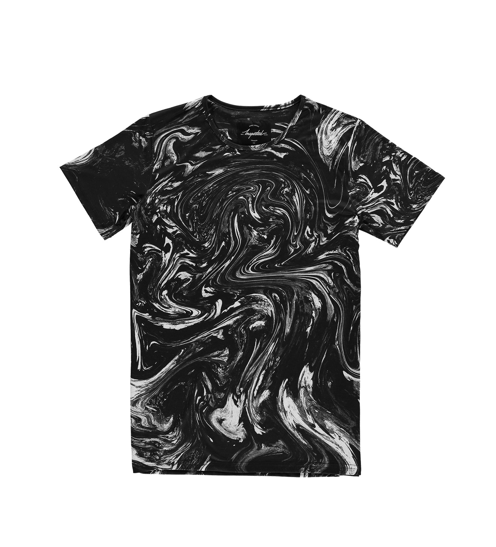 Marble T-Shirt — Black