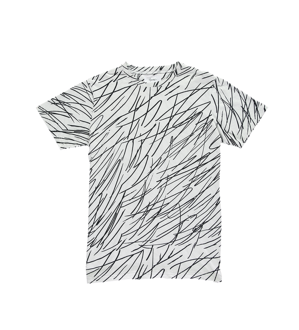 Scribble T-Shirt — White - Inspected