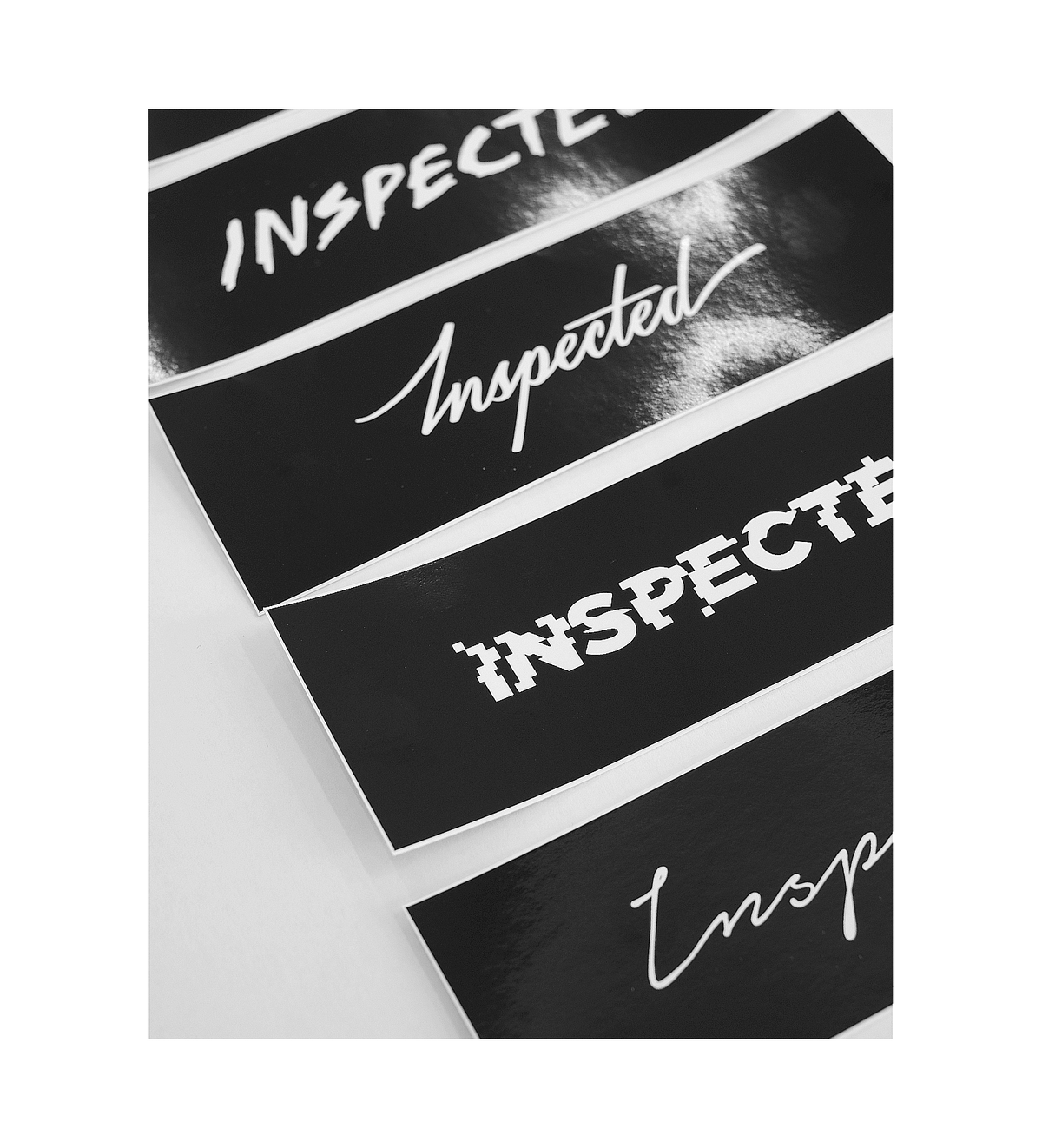 Sticker Set - Inspected