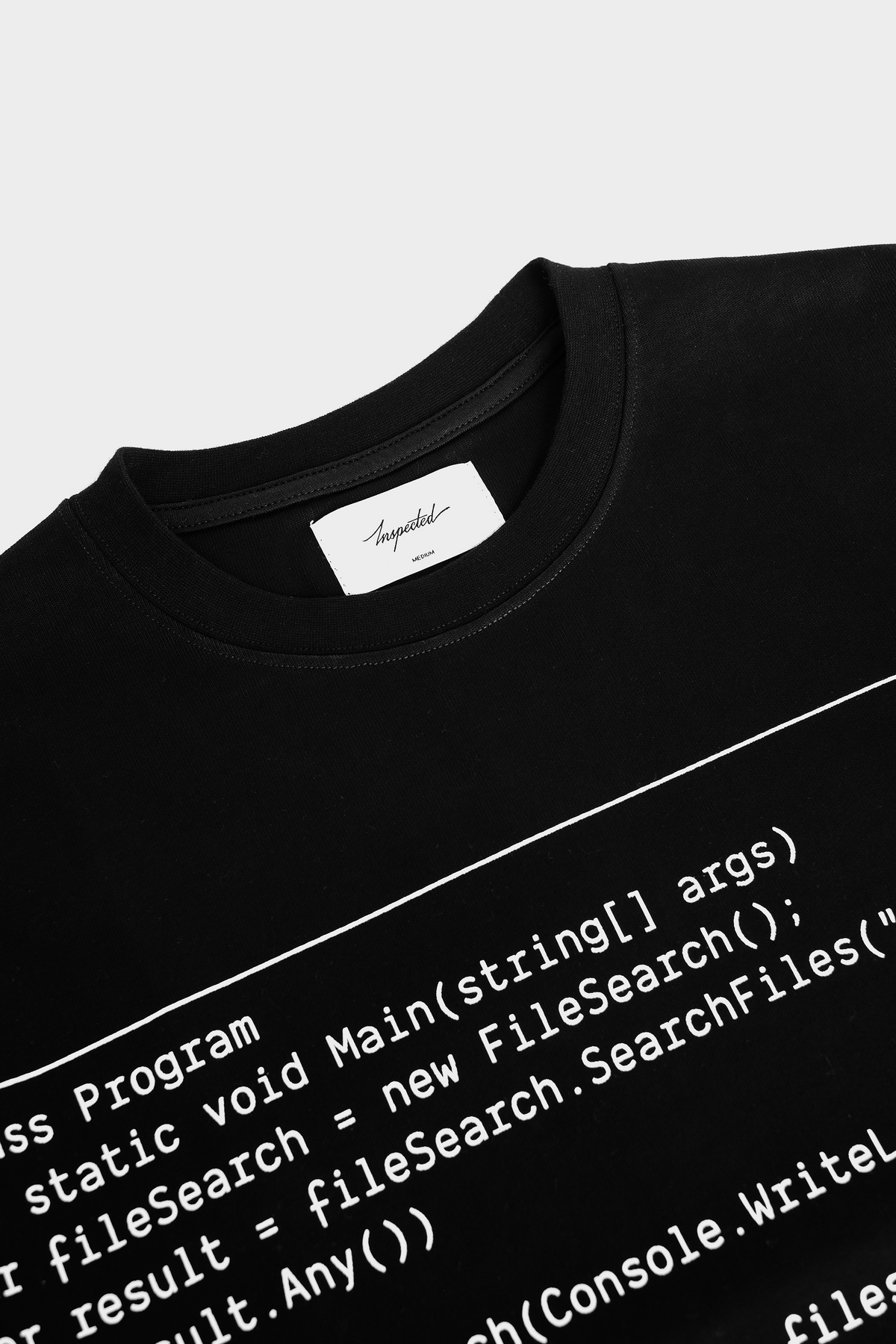 .exe Tee — Black