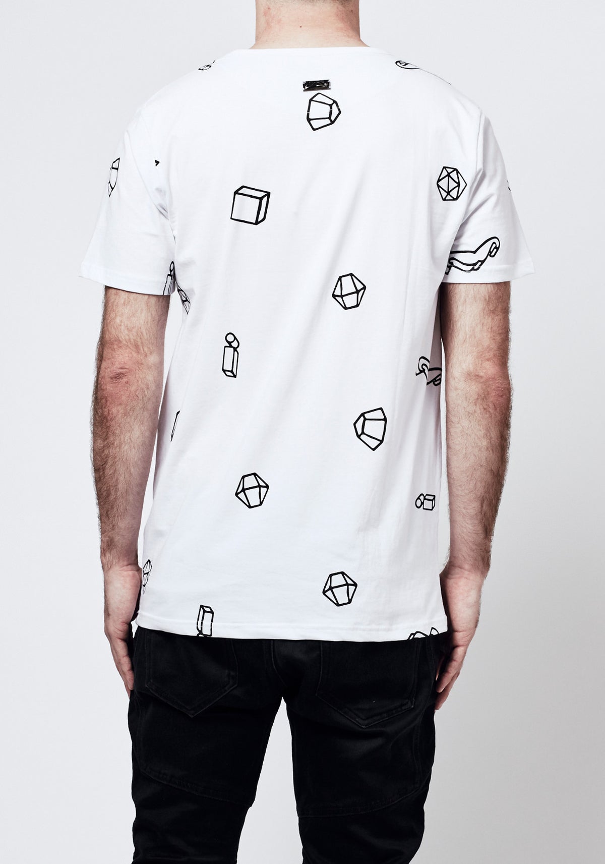 Geometric - White