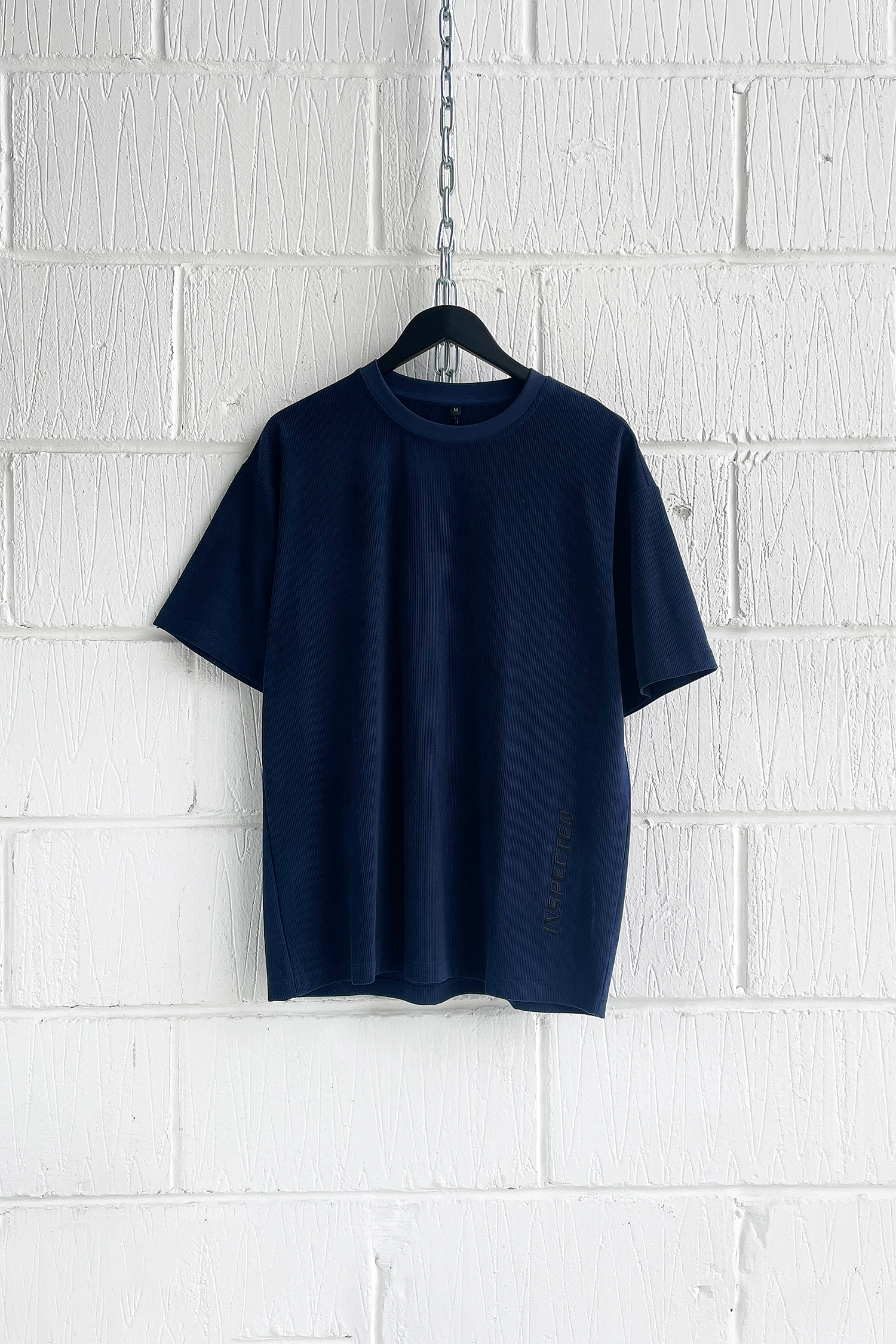SAMPLE T-SHIRT — NAVY COURDROY (M)