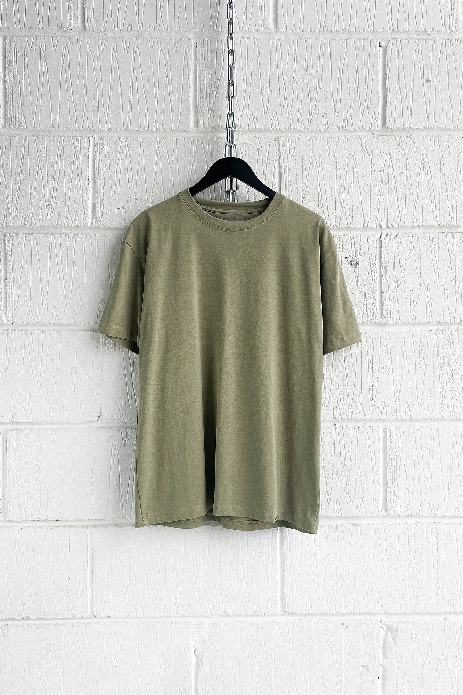 SAMPLE T-SHIRT — REMASTERED EARTH GREEN (L)