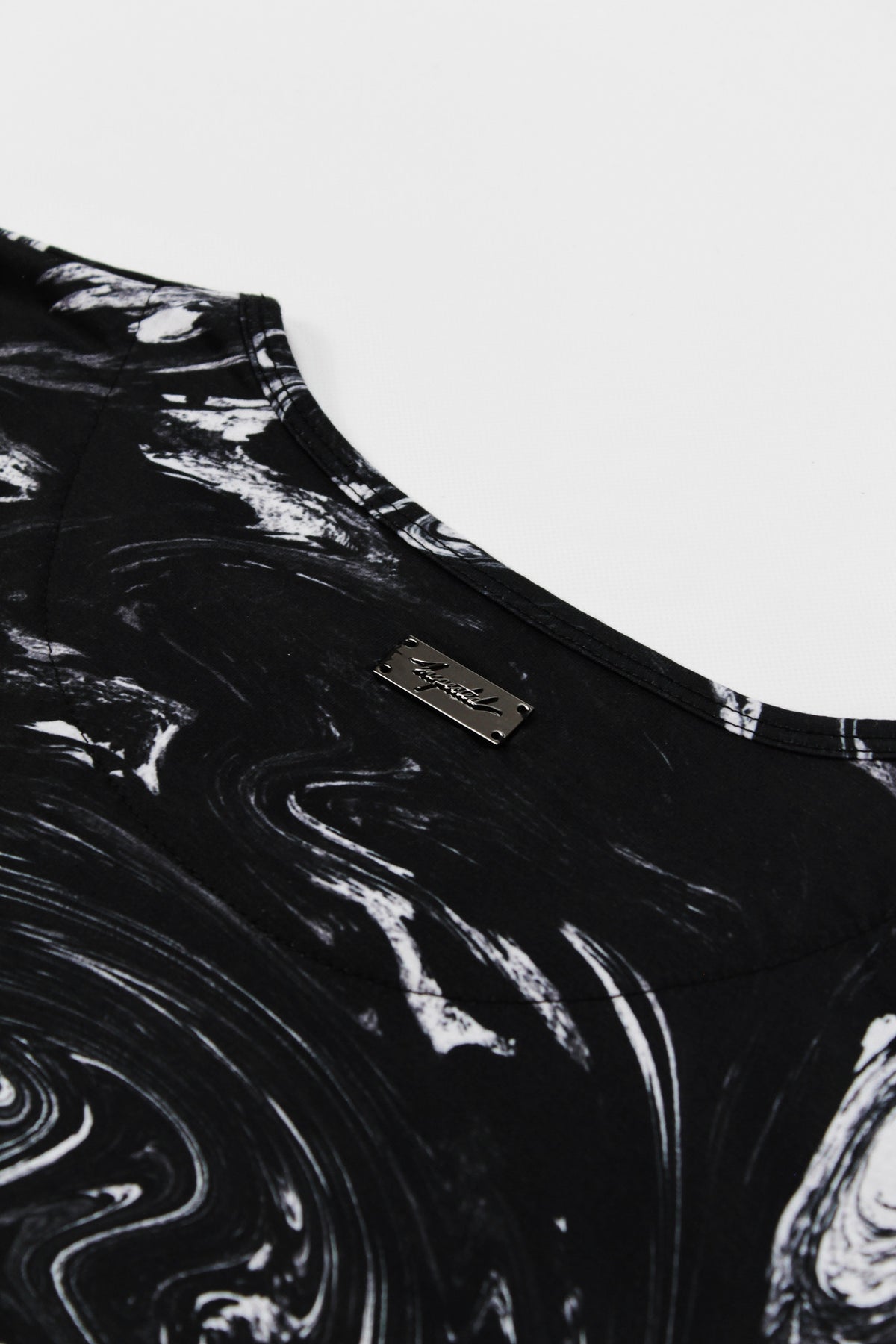 Marble T-Shirt — Black