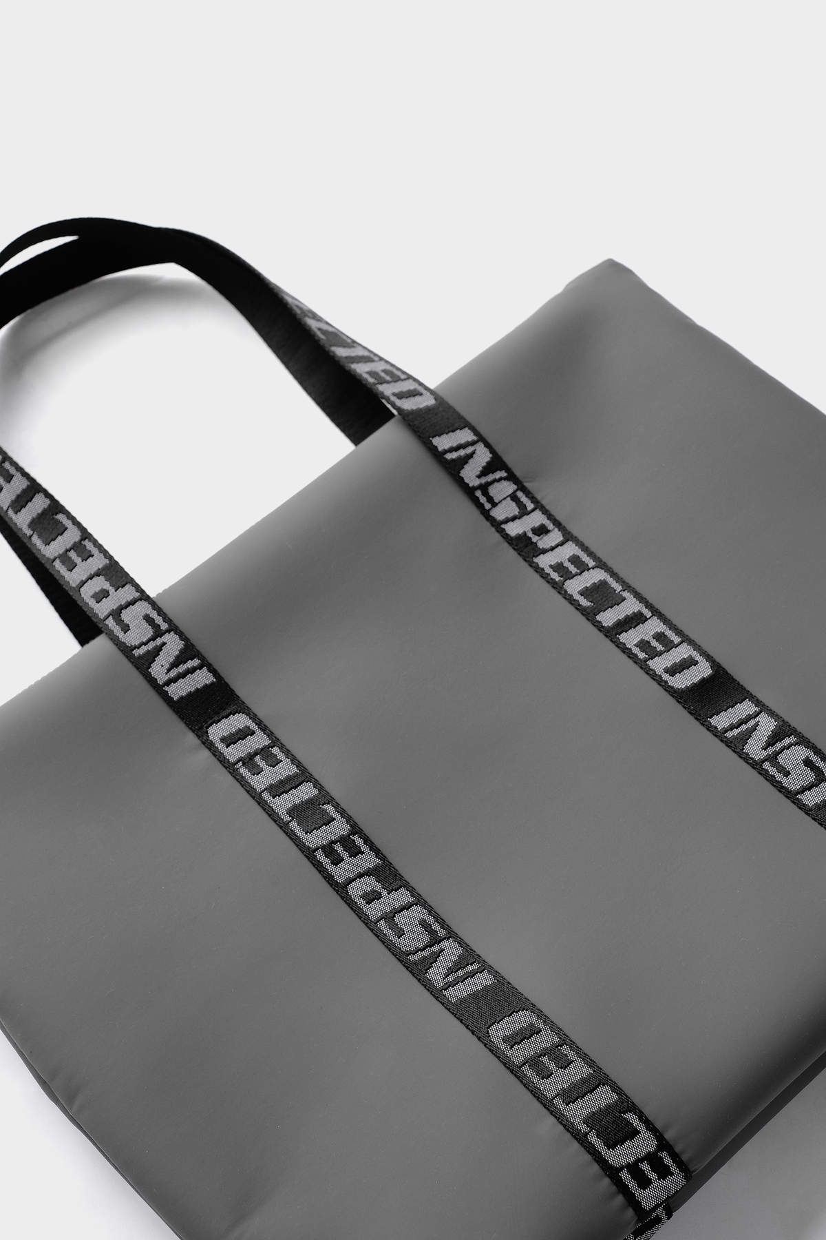 Rubberised Tote Bag — Grey