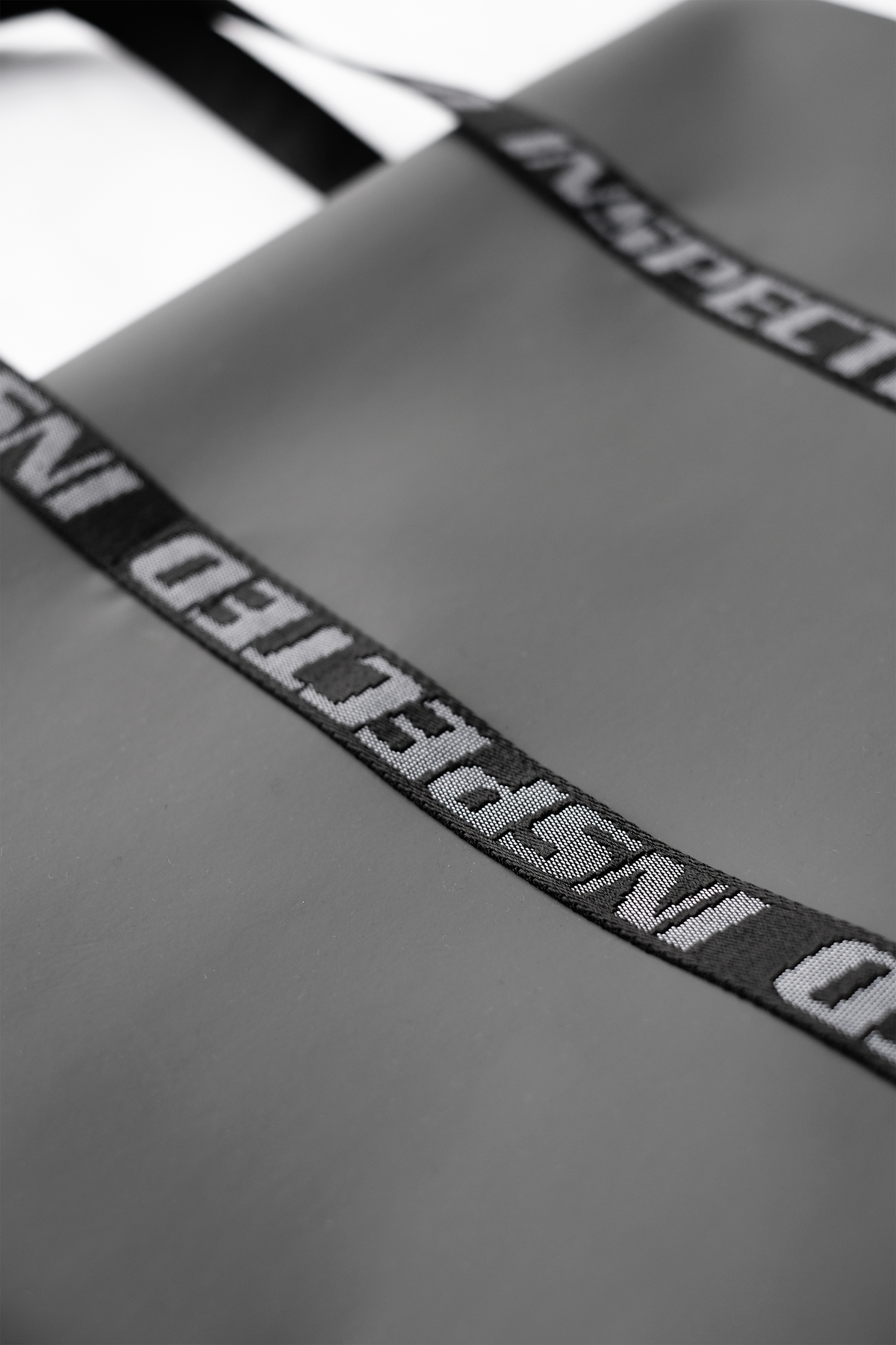 Rubberised Tote Bag — Grey