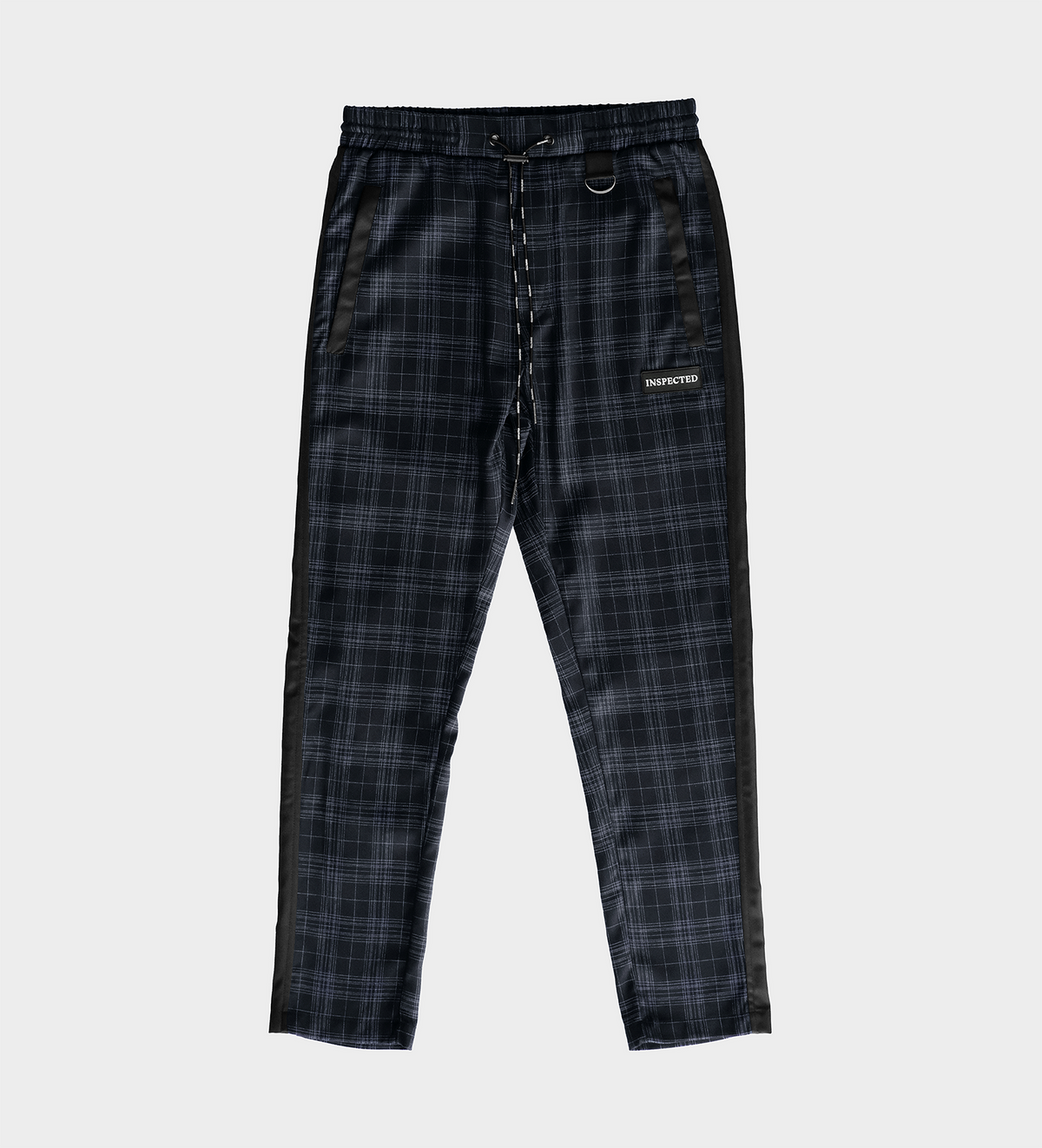 Division Pants — Navy Check