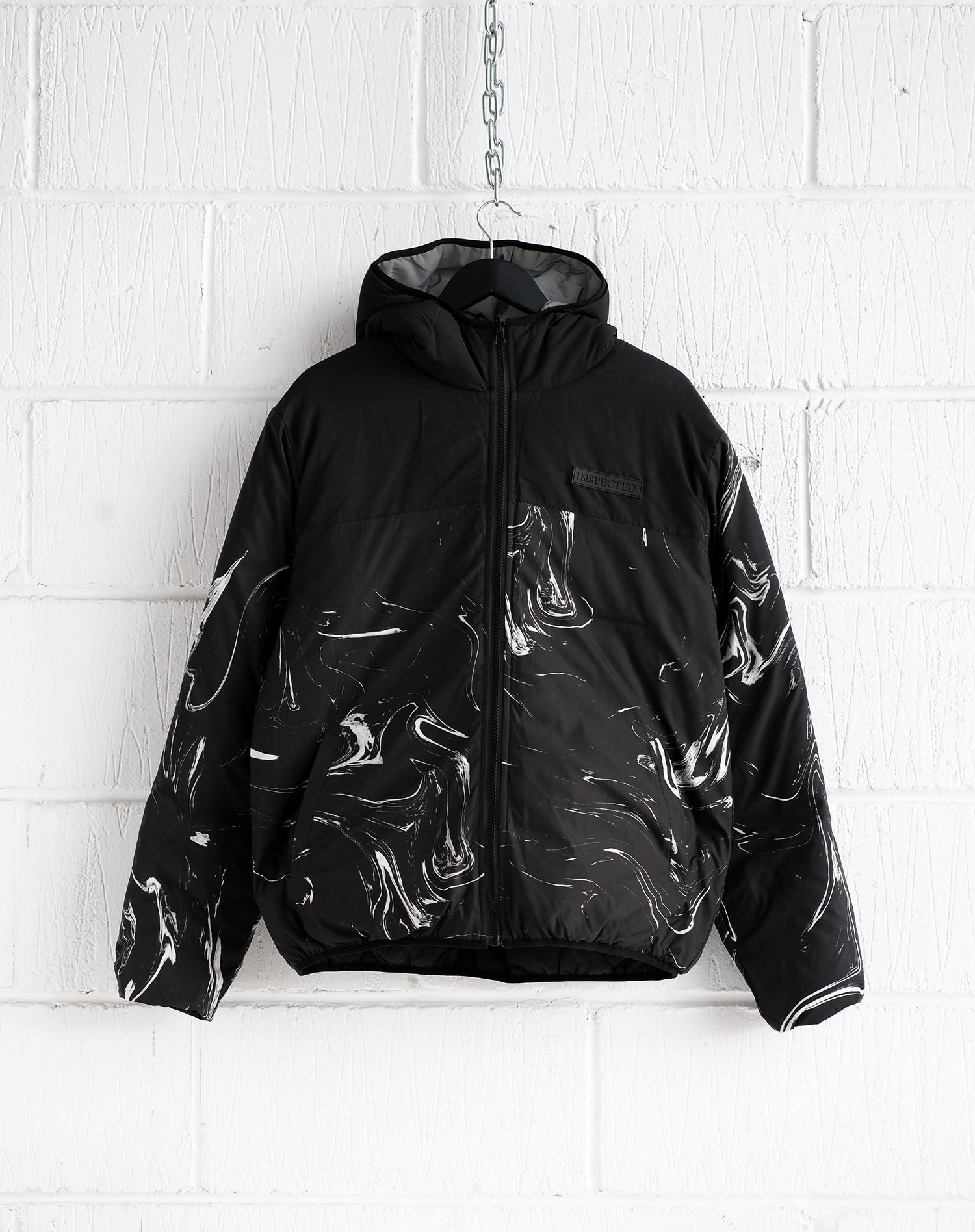 SAMPLE JACKET — 3M / MARBLE REVERSIBLE PUFFER (M-L)