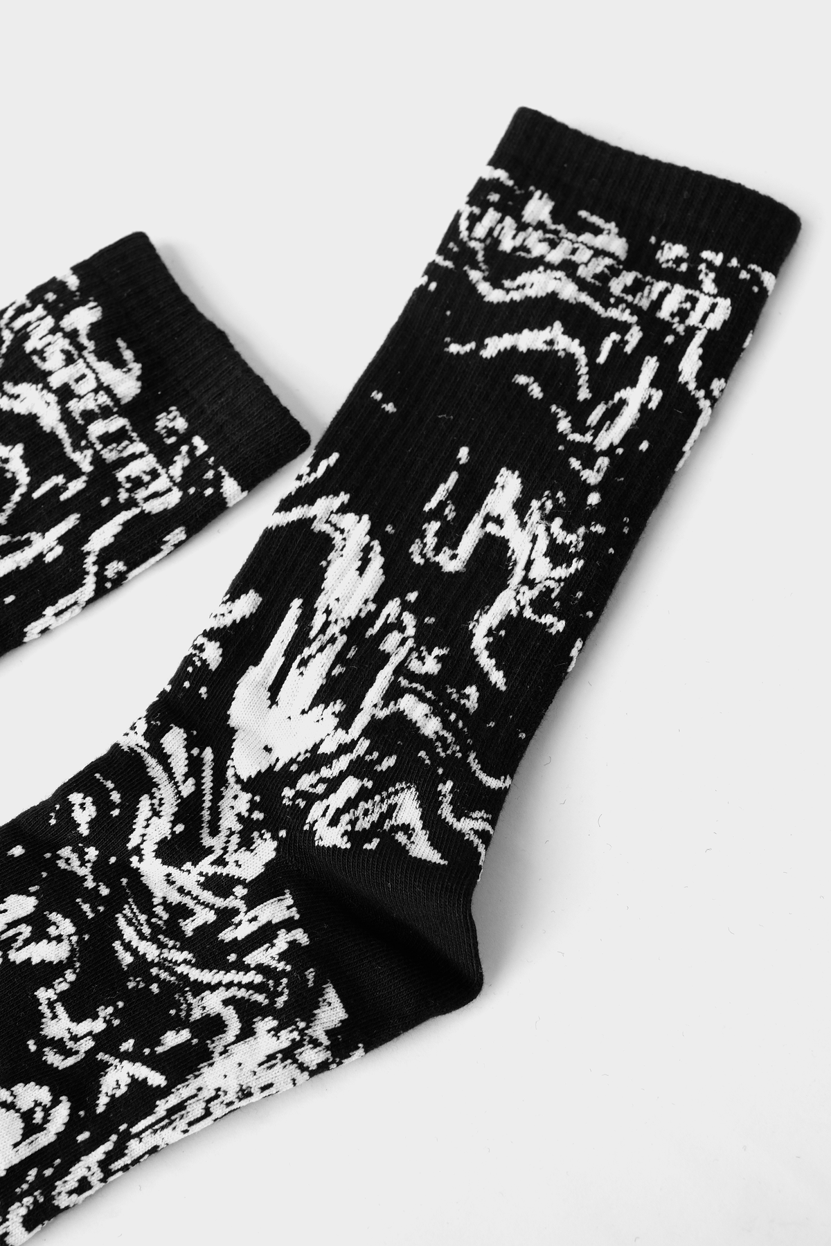 Marble Socks — Black