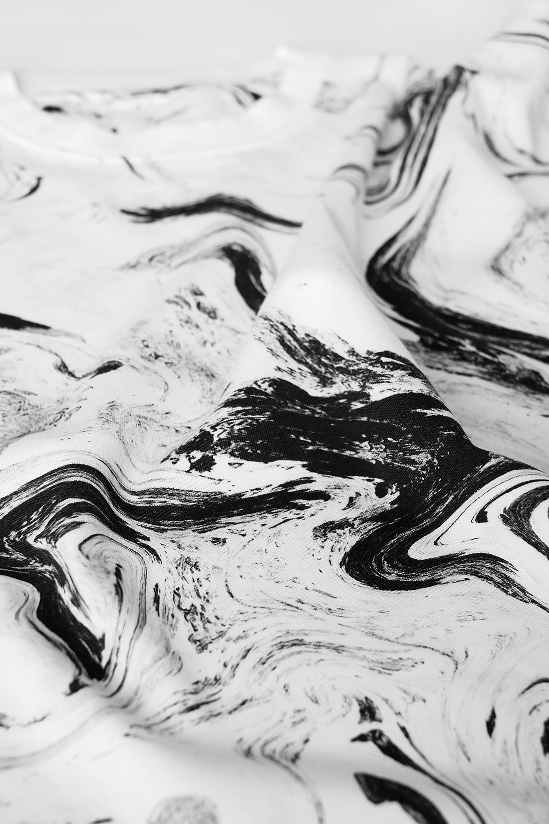 Marble Tee — White