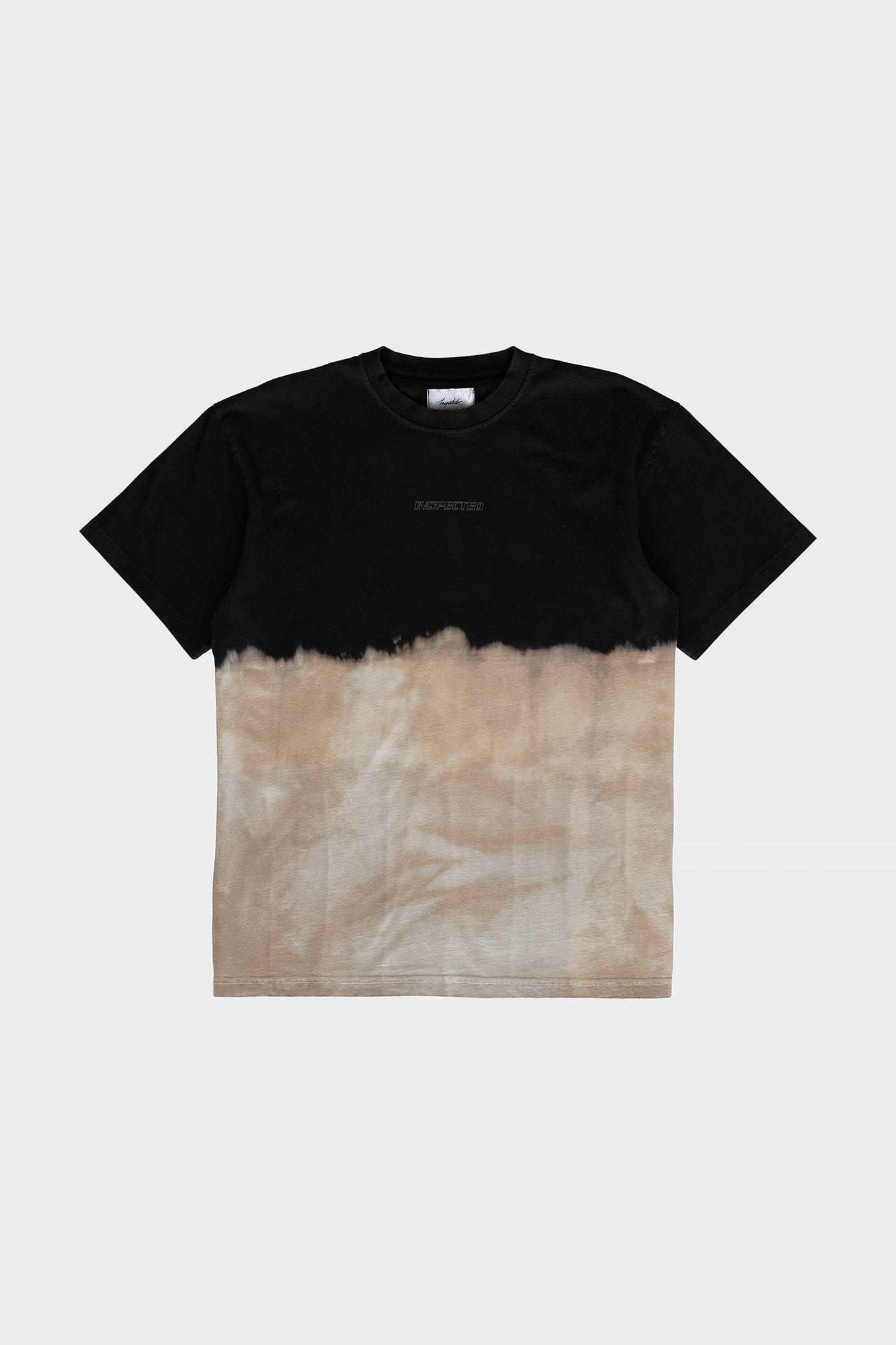 Sand Tee — Black/Cream