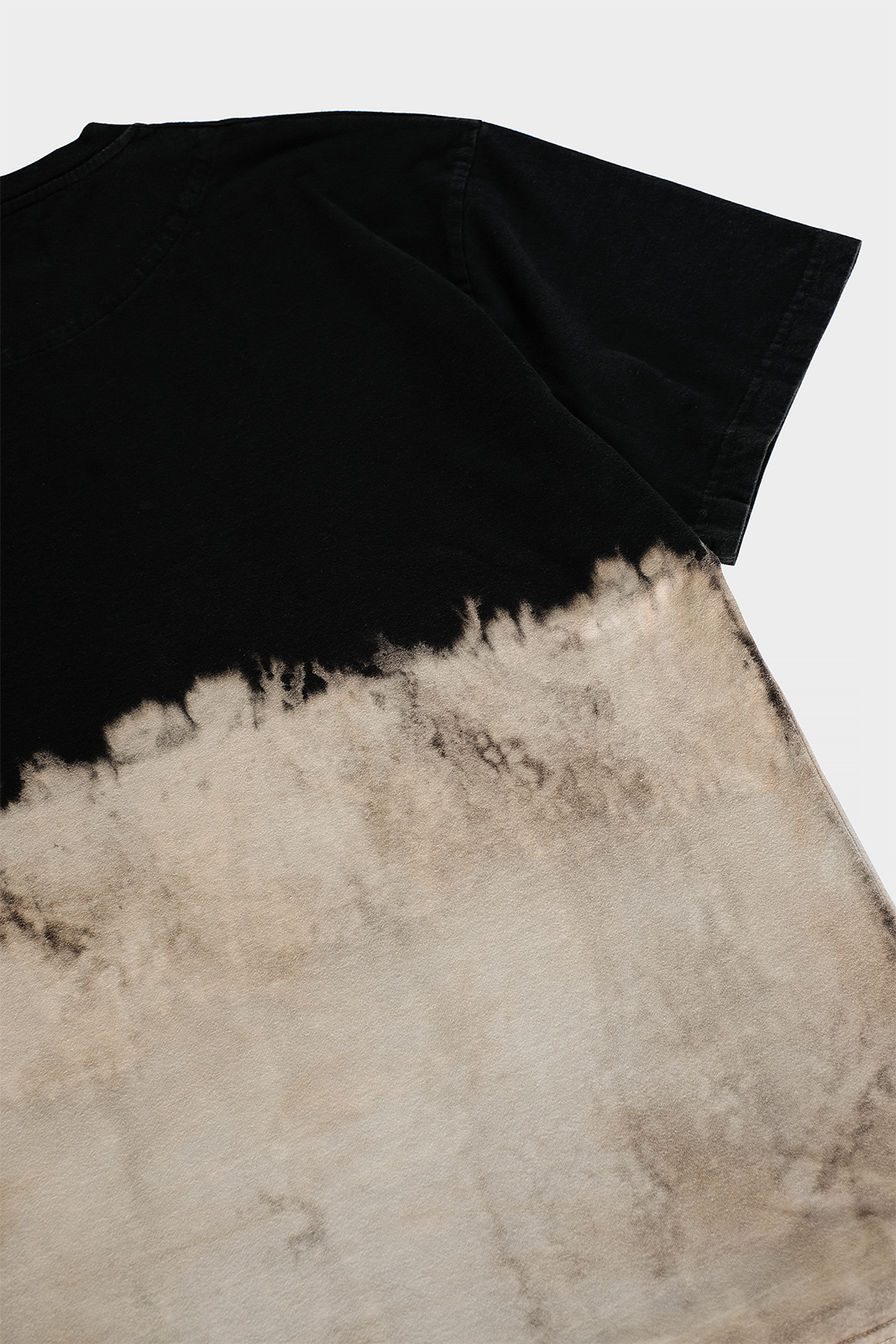 Sand Tee — Black/Cream