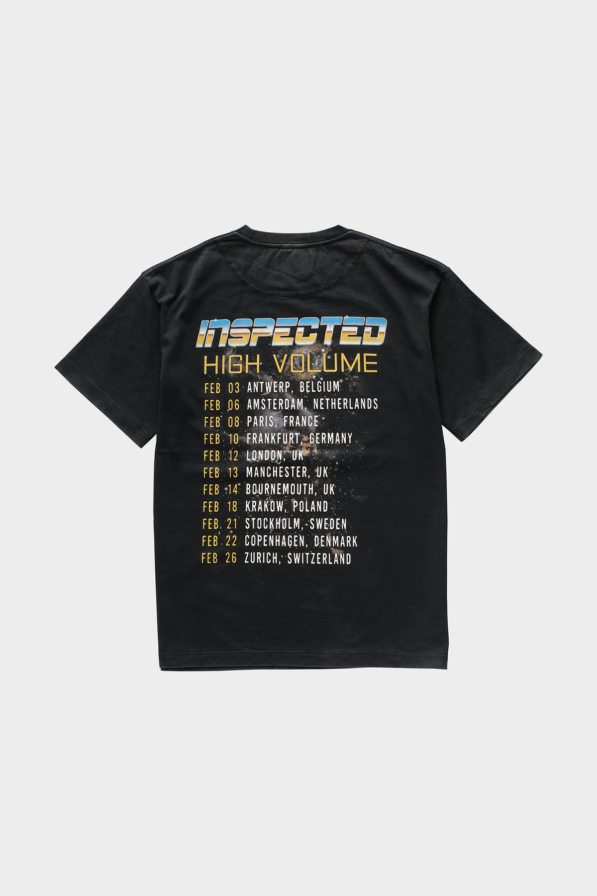Tour Tee — Vintage Black