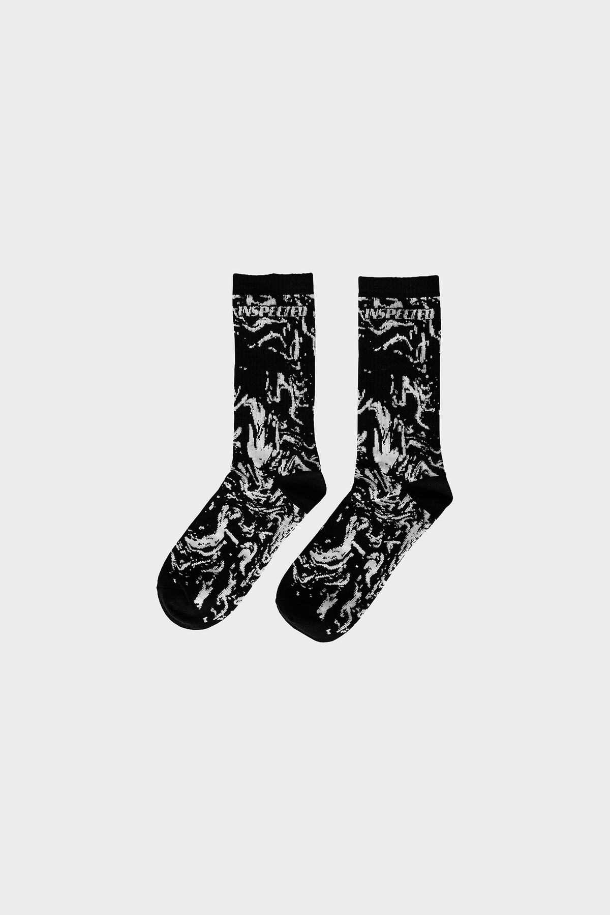 Marble Socks — Black