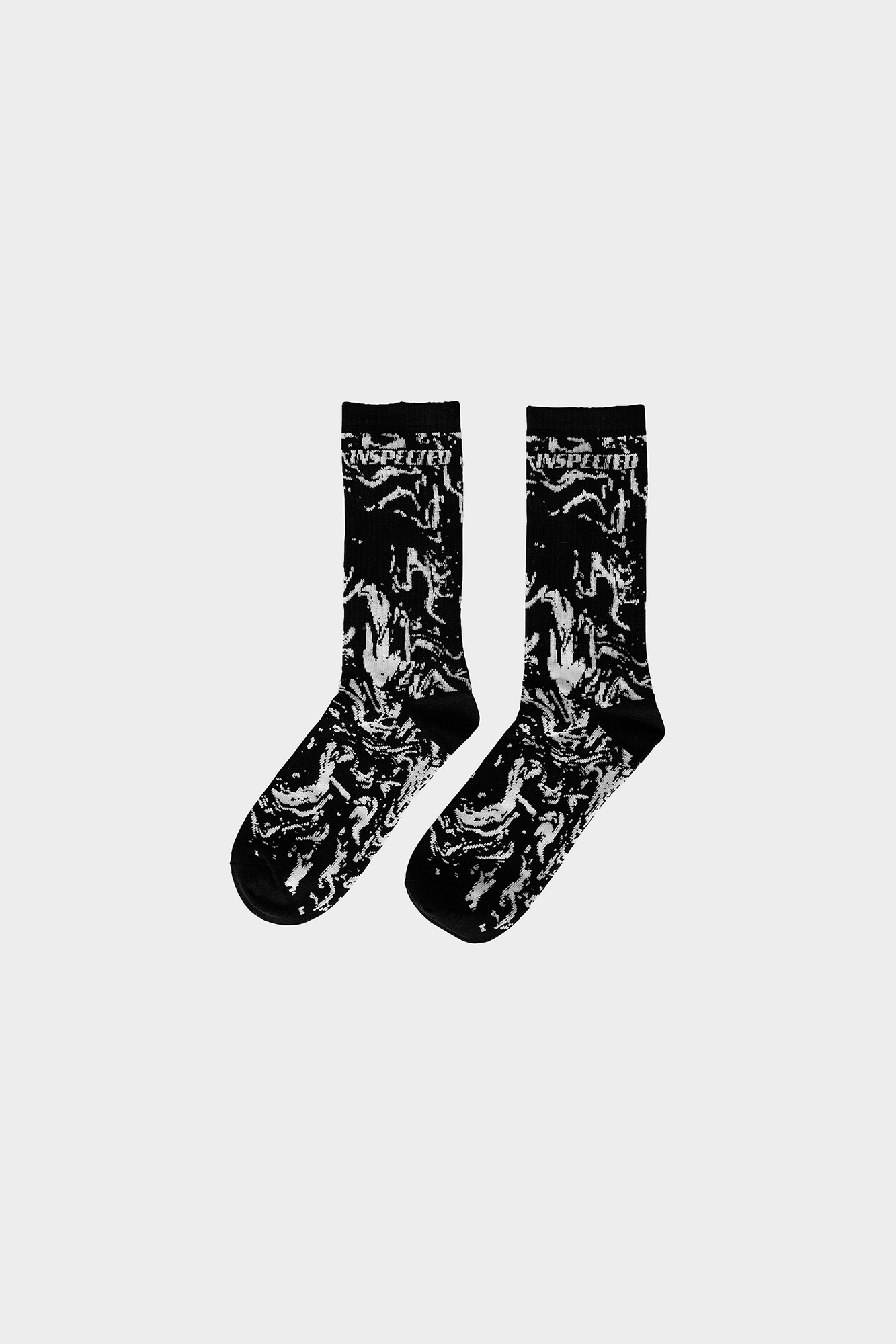 Marble Socks — Black