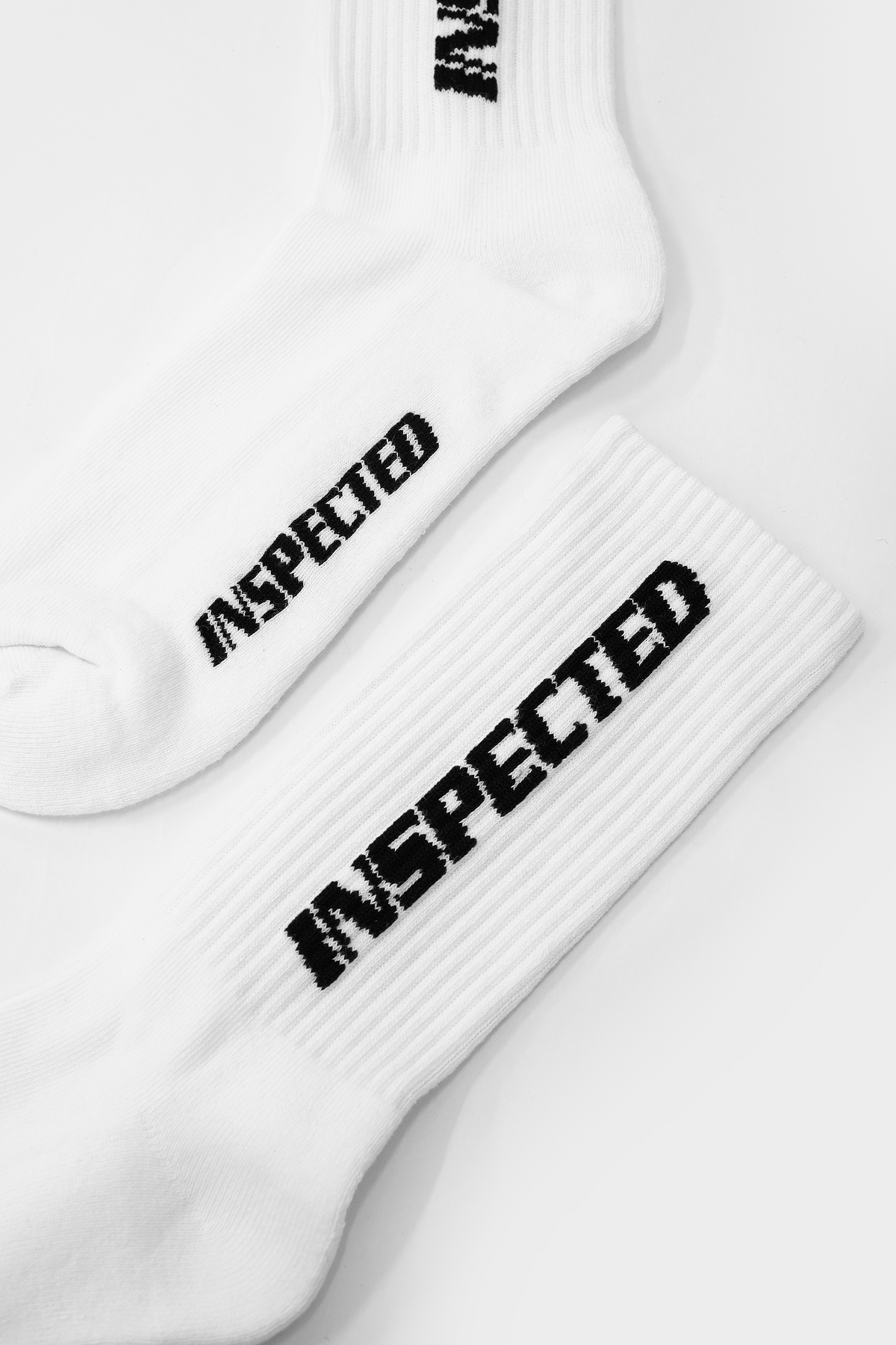 Logo Socks — White