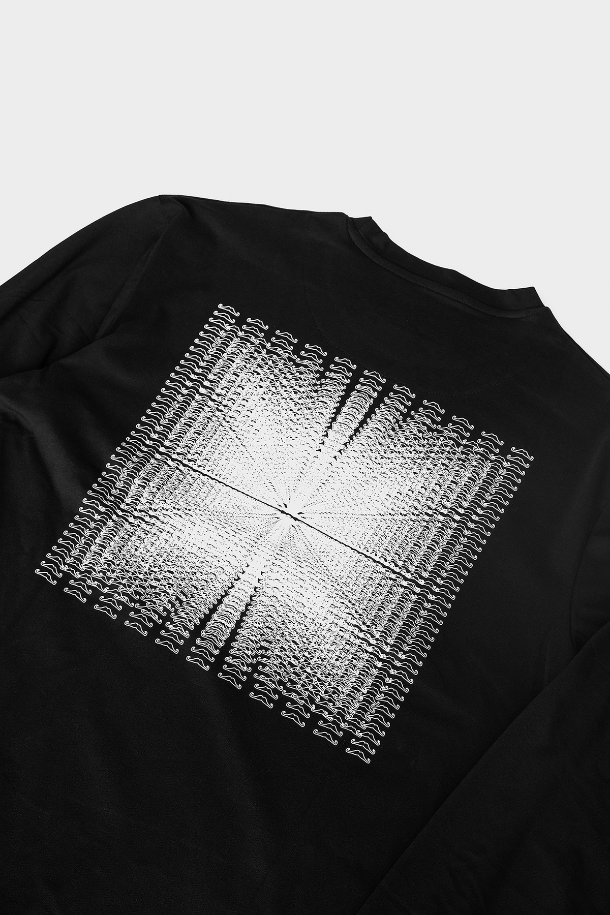 Moustache Longsleeve — Black