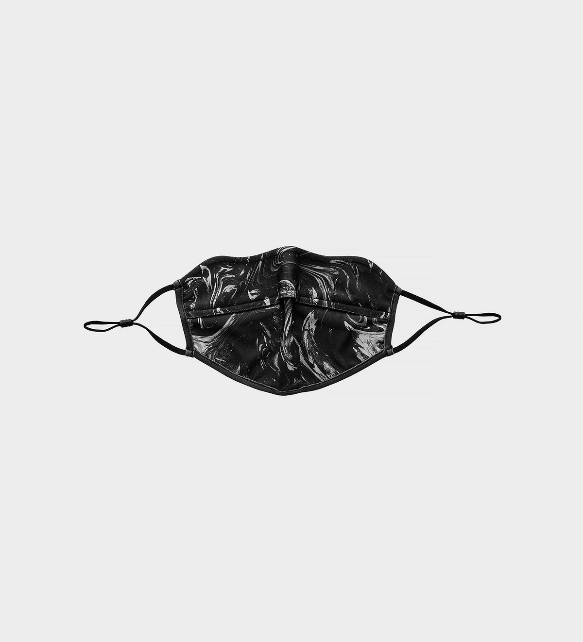 Marble Face Mask — Black