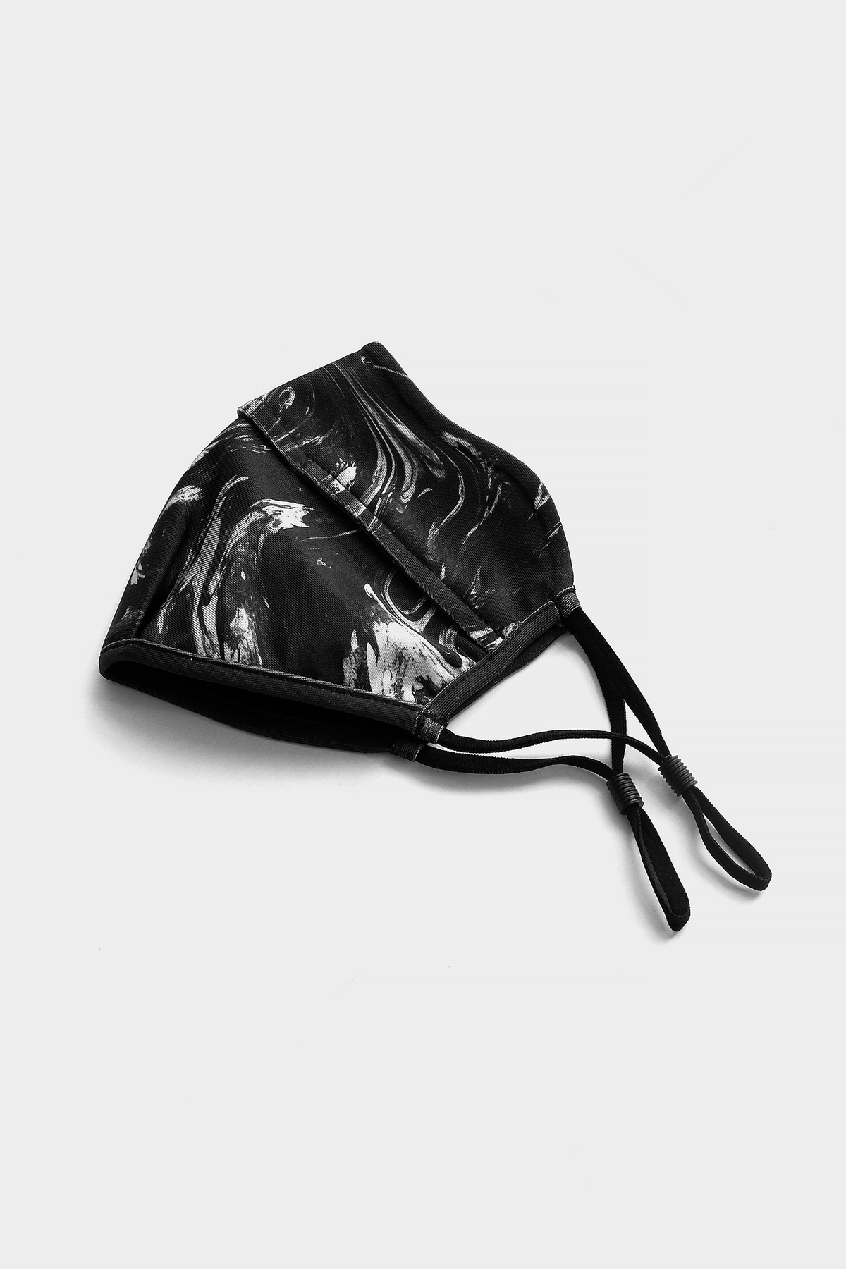 Marble Face Mask — Black