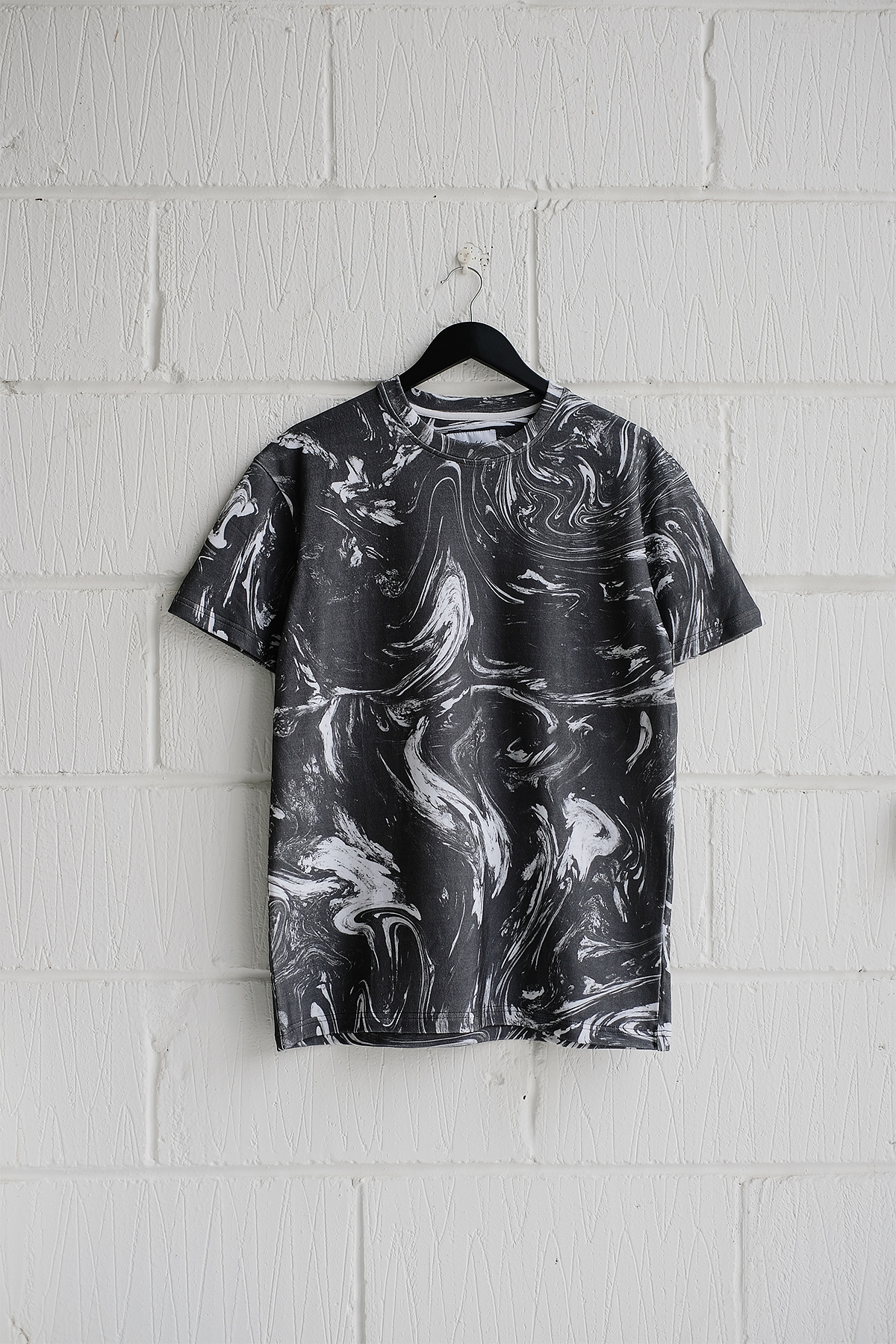 SAMPLE T-SHIRT — GREY MARBLE
