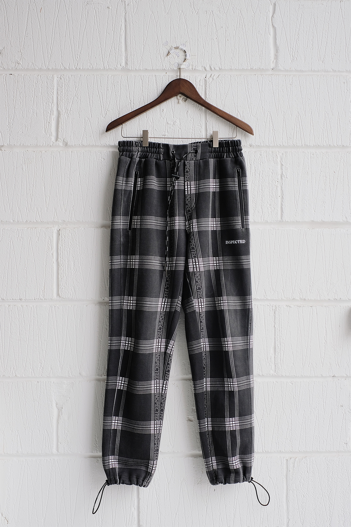 SAMPLE PANTS — CHECKED