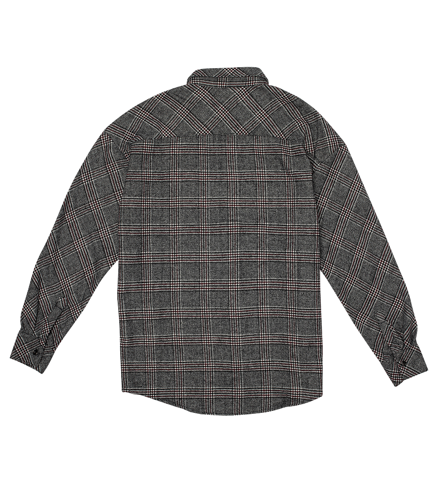 Checked Shirt — Merlot Check
