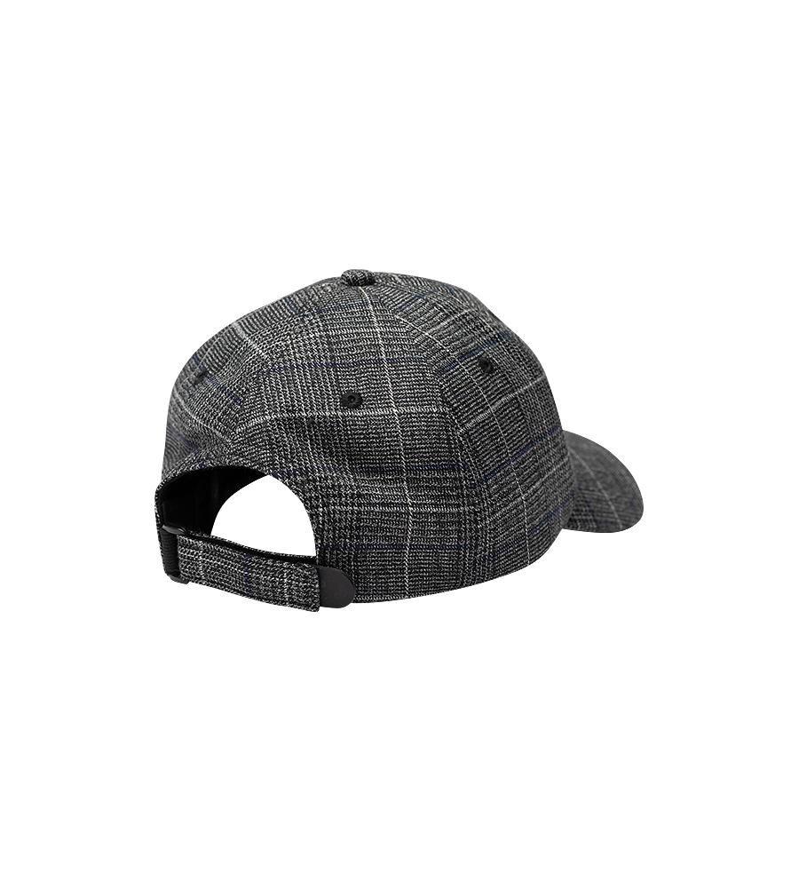Division Cap — Dark Check