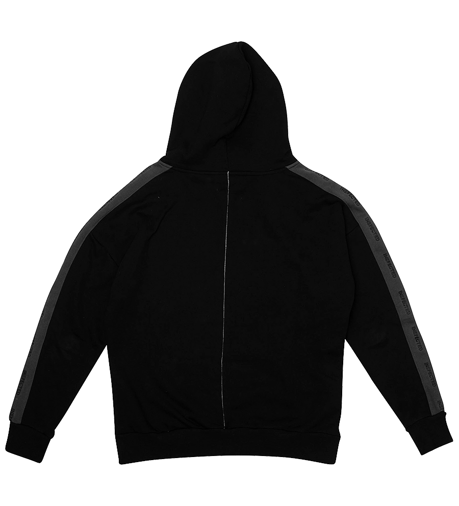 Portal Hoodie — Black/Slate Grey