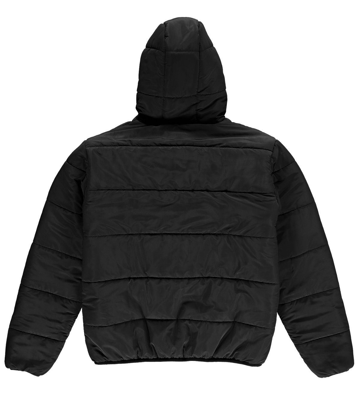 Reversible Puffer — Black/Marble