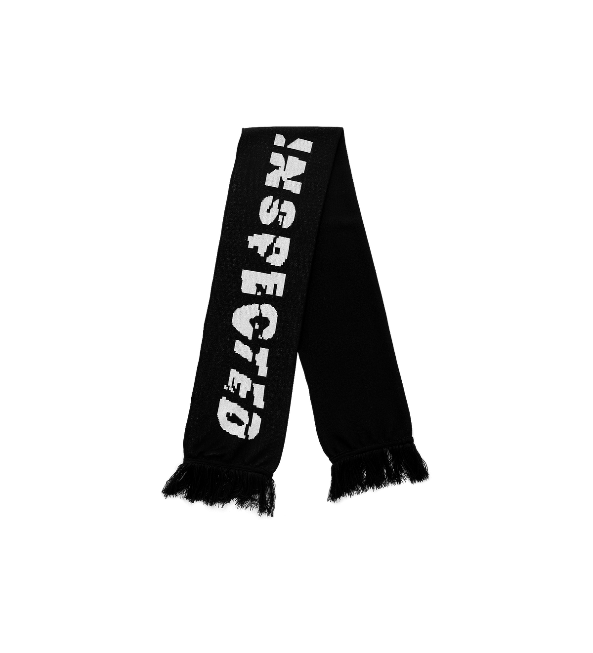 Degraded Scarf — Black